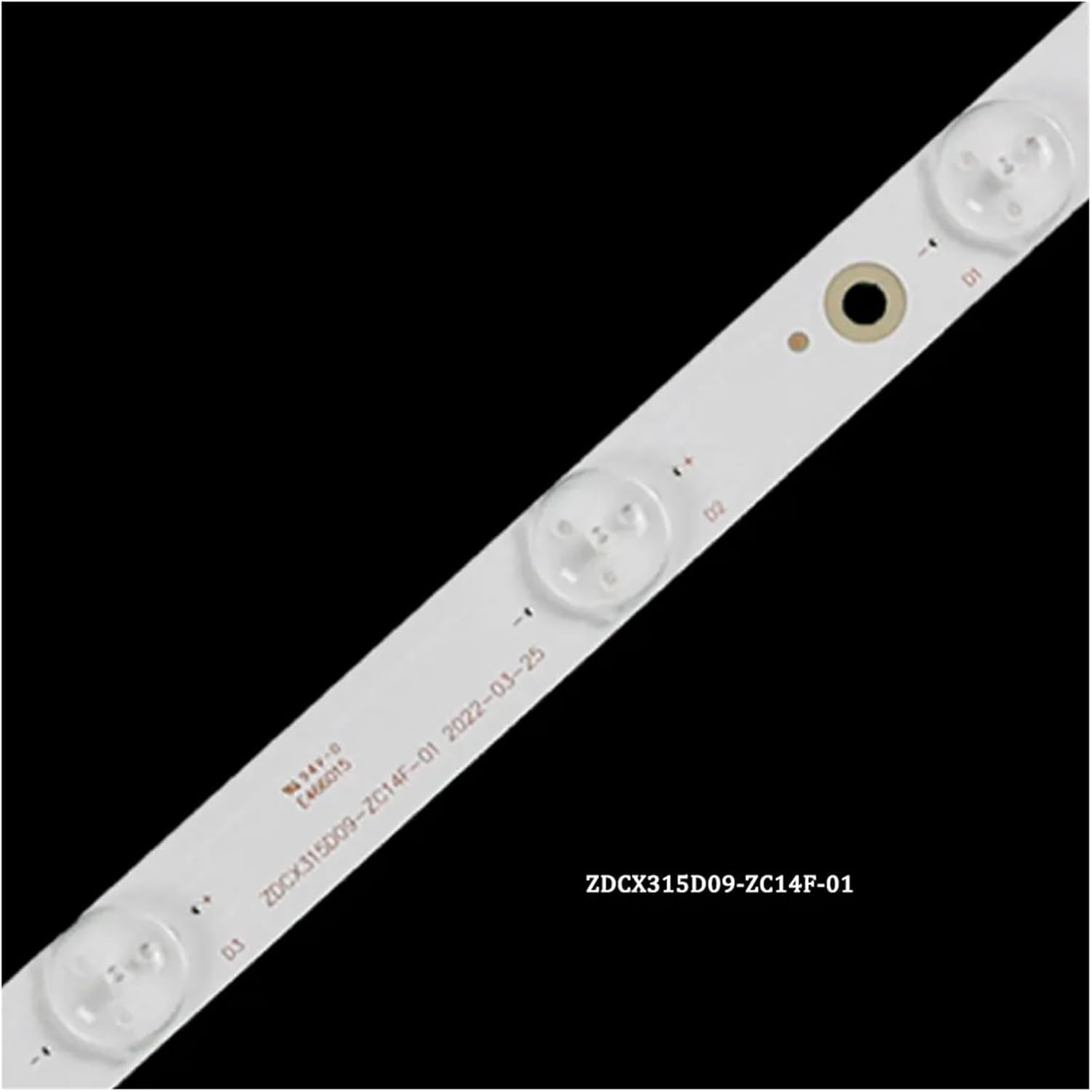 3PCS LED Backlight Strip for 32" TV ZDCX315D09-ZC14F-01 303CX315034 DEXP H32B7000E STV-32LED14 CX315DLEDM Bravis LED3230 image number 4