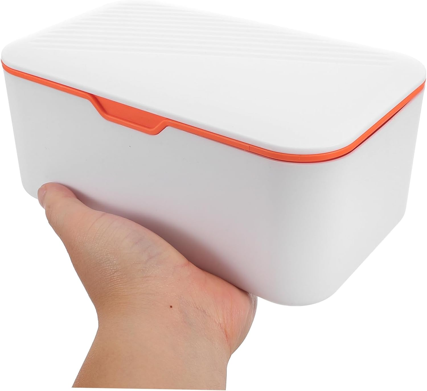 Toyvian 2Pcs Wet Tissue Case Seal Household Wipes Storage Box Travel Dispenser Elegant Organizer Box image number 2