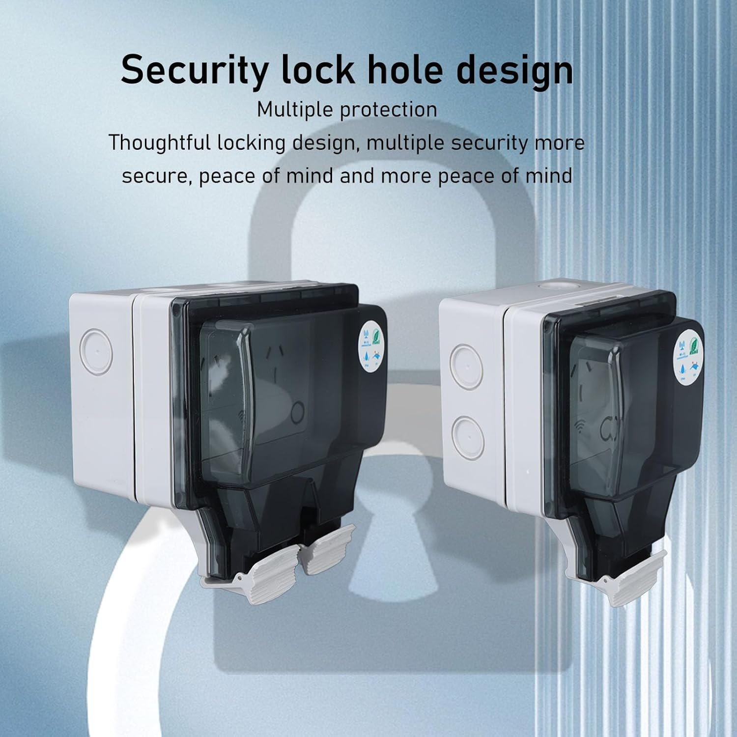 Cryfokt Waterproof Wifi Smart Power Outlet, APP Control, Outdoor Plug Socket Power Smart Waterproof Socket 15A AU Plug, IP66 Outdoor Socket (SNW-AU) image number 6