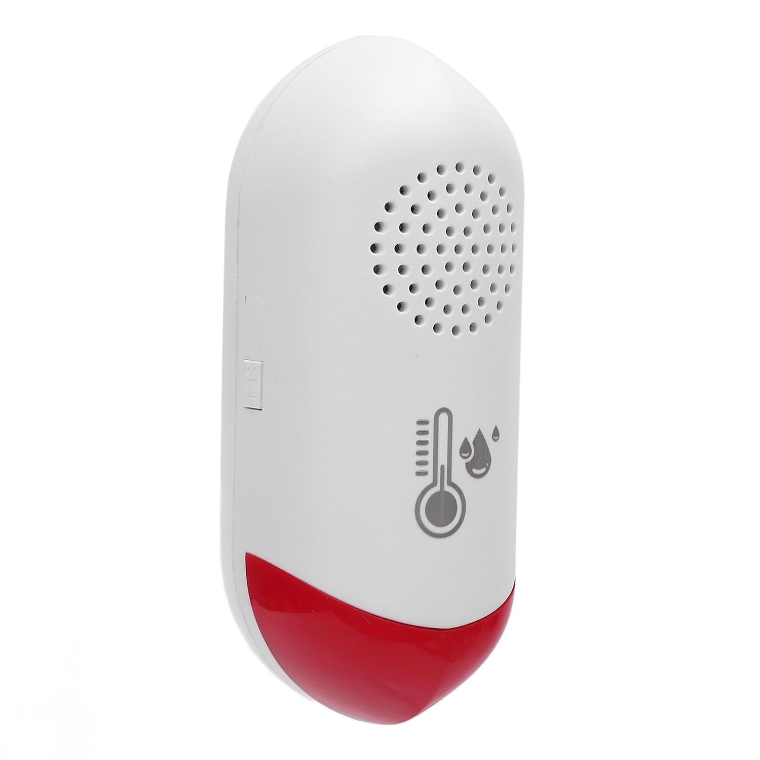 Indoor Wireless Thermometer Hygrometer Smart Temperature Humidity Sensor Thermometer Humidity with Sound Light Alert for Home Room image number 1