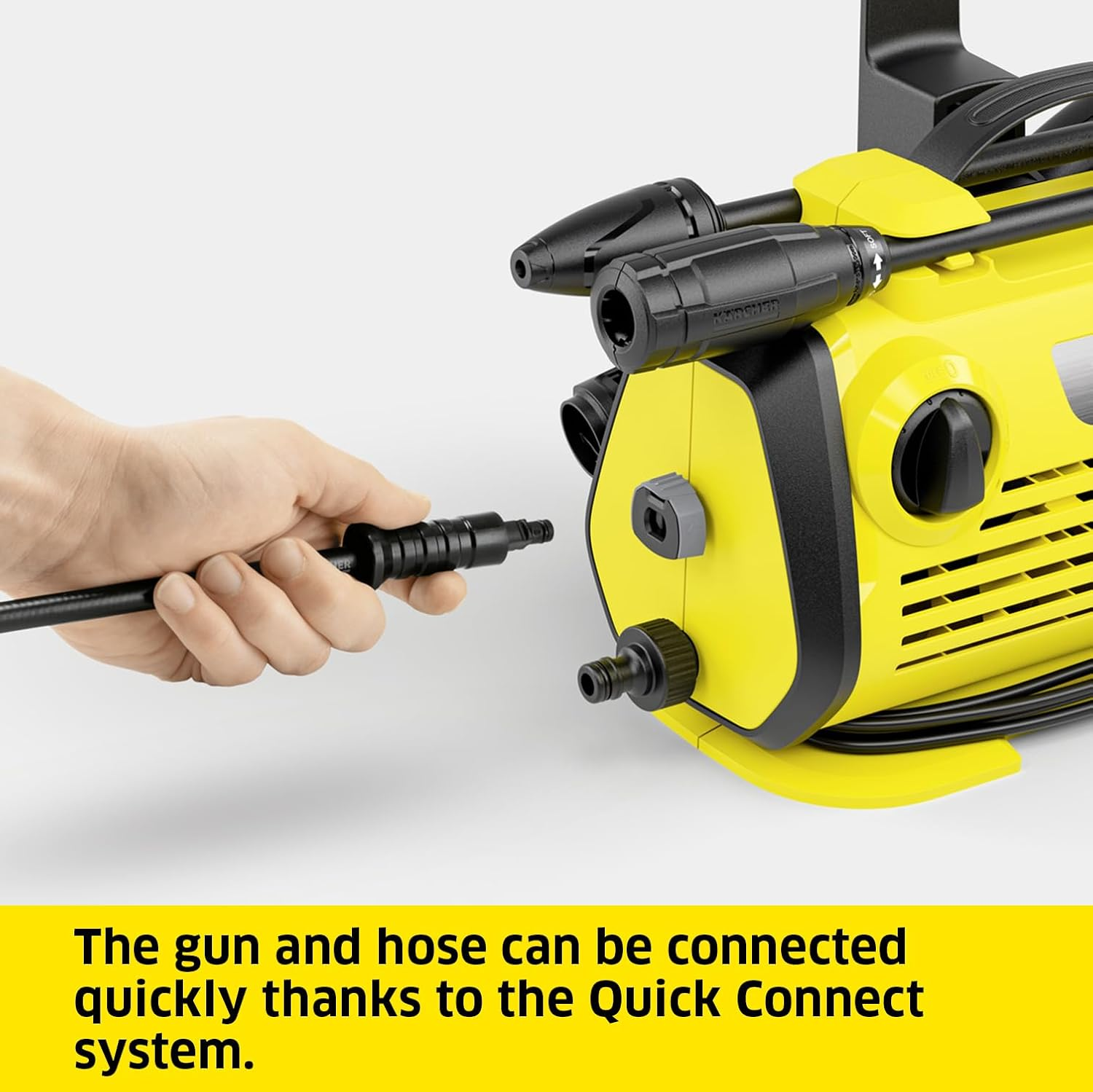 K&auml;rcher K3 Horizontal Pressure Washer, 1950 PSI, 6.9 Ltr/Min, 4M High Pressure Hose, 4KG image number 6