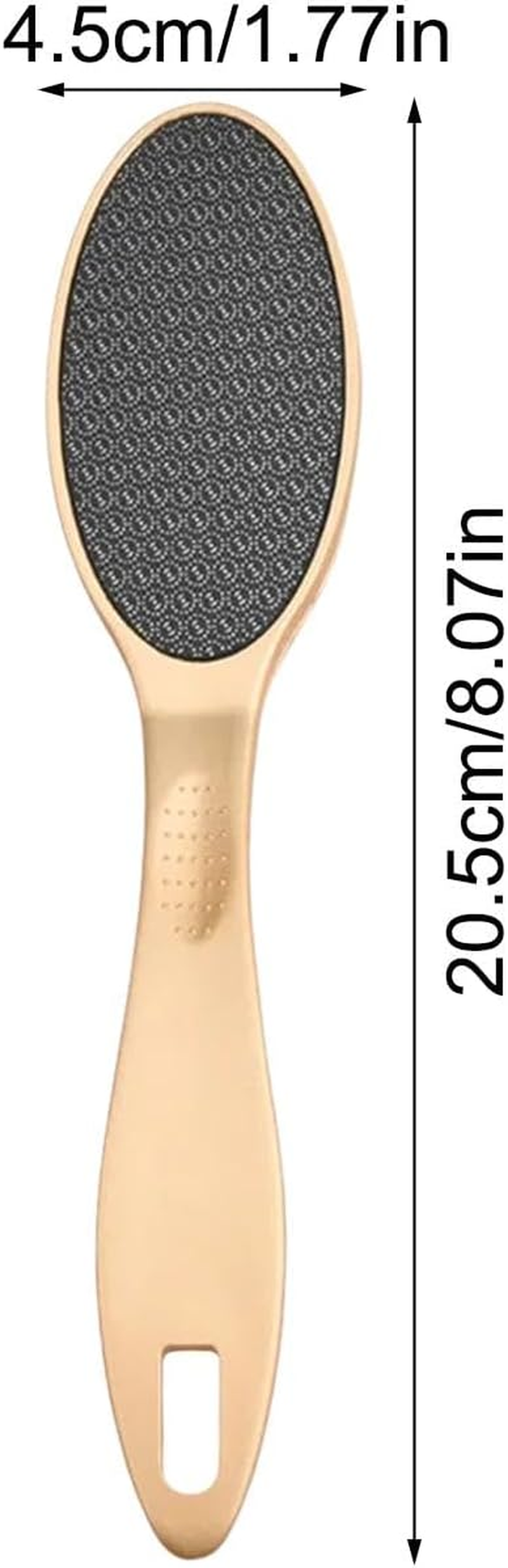 Pedicure Foot File,Pedicure Rasp Foot File Scrubber Tool - Professional Foot Care Tools Heel Scraper for Men, Women, Elderly - Gray image number 7