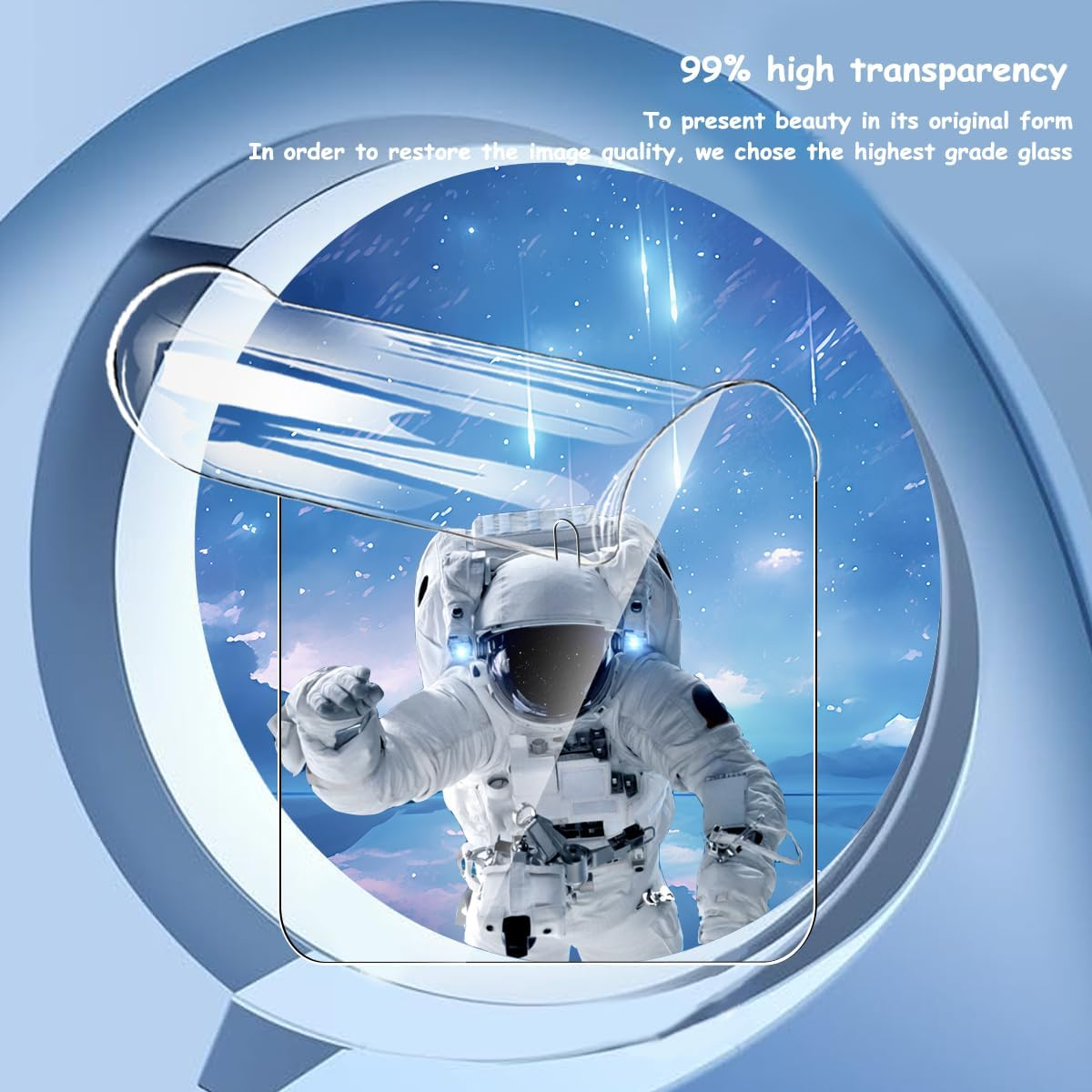 Yonntmmi Screen Protector for Honor Magic V5, Flexible TPU Film, Pack of 2 [Non-Parent Protection Glass], Bubble-Free, Soft, Anti-Scratch, HD TPU for Tempered Glass for Honor Magic V5 - Galaxy Watch5 Pro image number 6