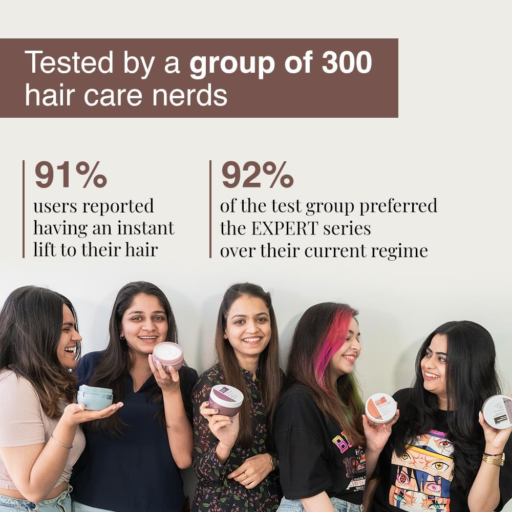 Bare Anatomy Volumizing Hair Mask | Volume for Upto 24 Hrs | Powered by Peptides & Rich Milk Protein | for Dense & Conditioned Hair | for Dry & Frizzy Hair | Sulphate & Paraben Free |Women & Men-250Gm image number 1