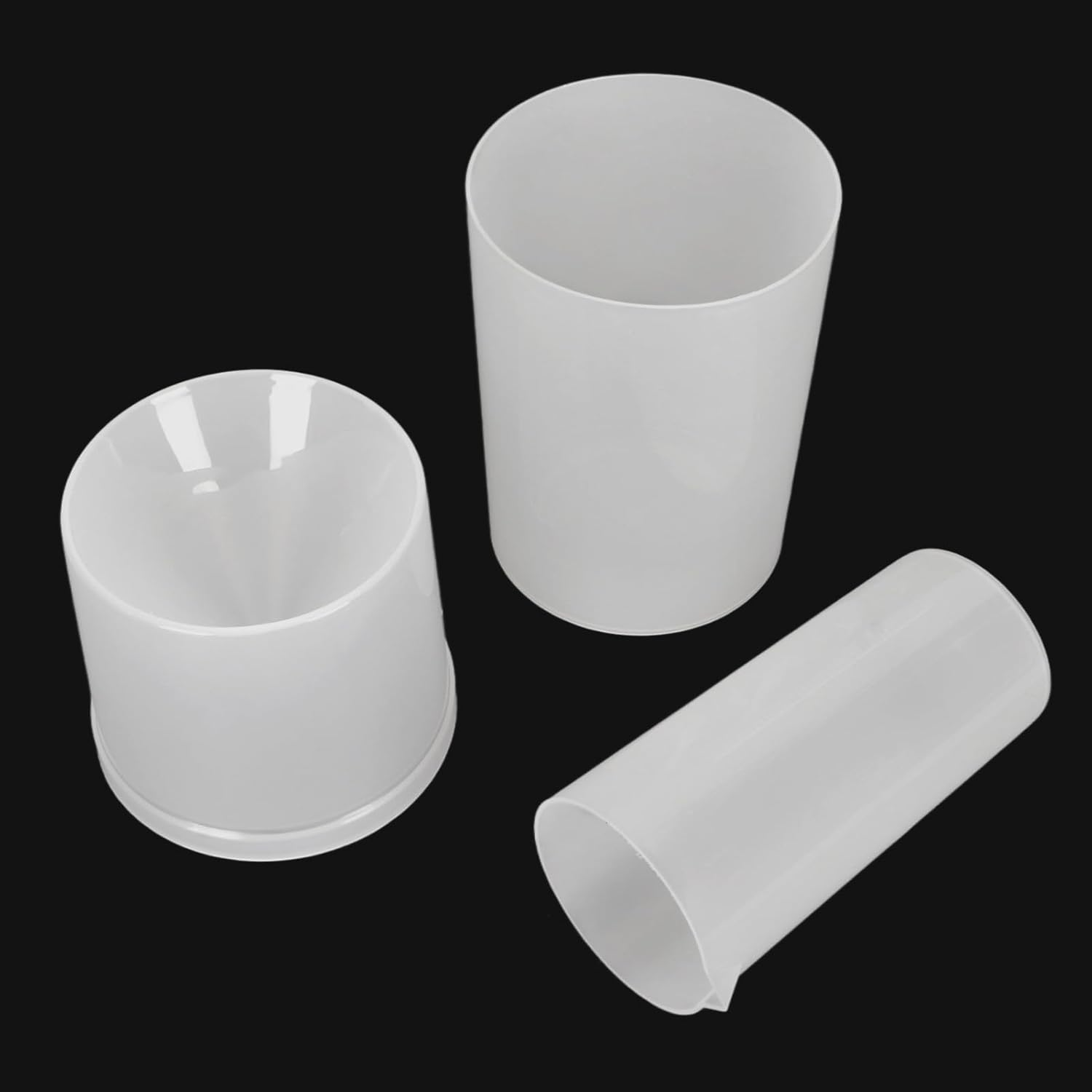 TOPINCN Professional Accurate Scale Measurement Transparent Plastic Rain Gauge Cylinder for Science Teaching 400Ml Use in Classroom or Extracurricular Field image number 3