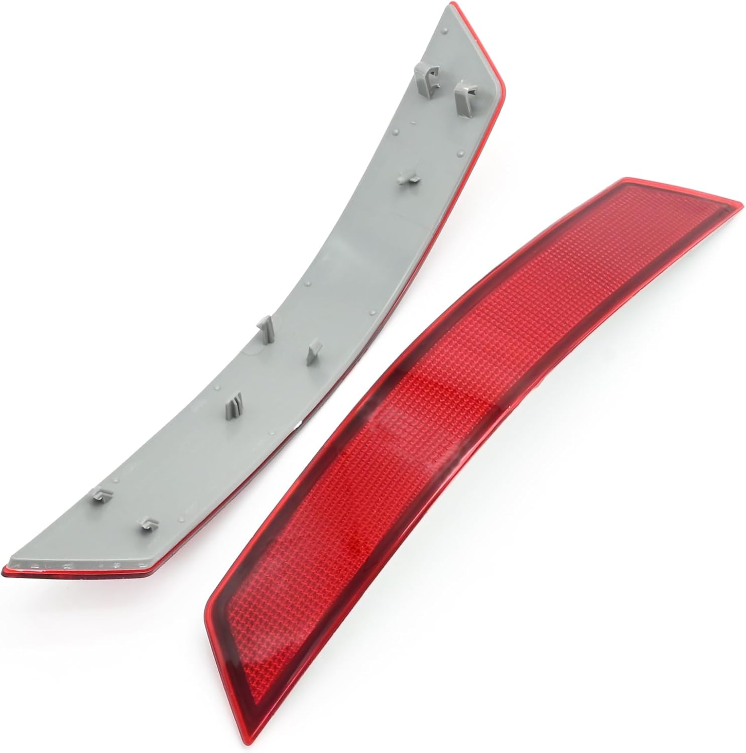 MDEOOSKY Rear Bumper Reflector Assembly Left & Right Pair Set Replacement for Mercedes-Benz W164 ML320 ML350 ML500 2008-2011 Replaces &lrm;1648200374 1648200674 image number 3