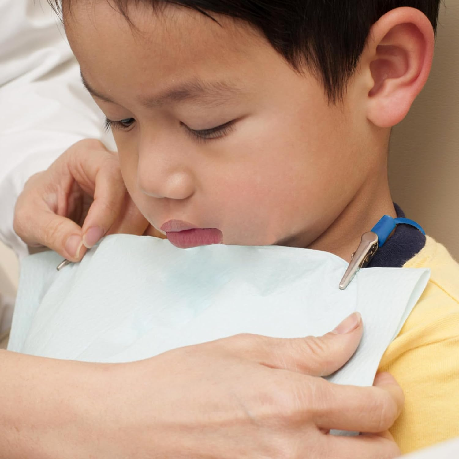 8Pcs Bib Clips Dental Metal Napkin Holder Clip Colorful Silicone Dentist Bib Holder Clip for Napkin,Bib,Face Mask (Multicolor Series) image number 5