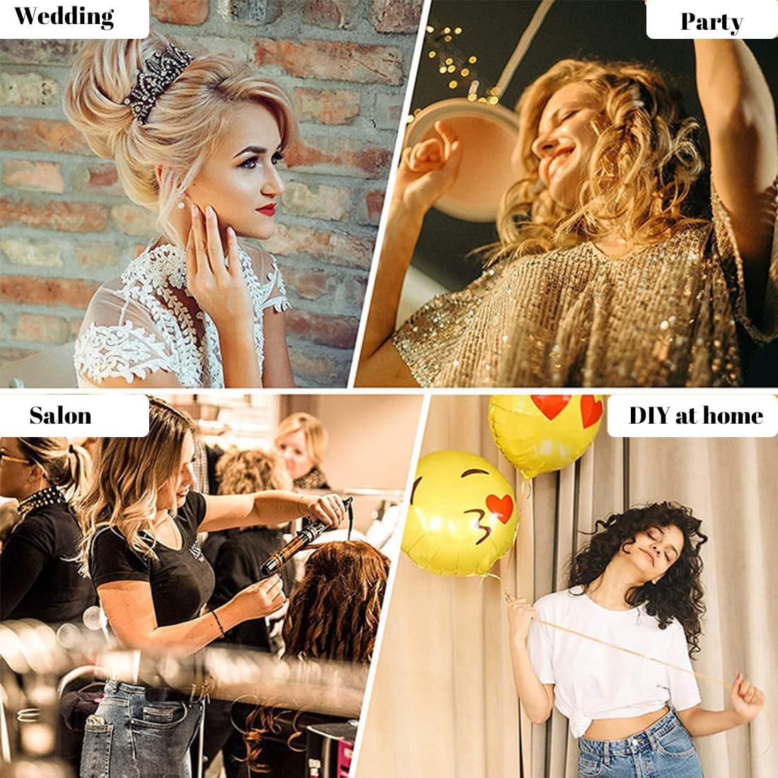 ZEPIQOR Microring Extensions, Micro Ring Hair Extension Set with 1 Micro Ring Hair Pliers, 1 Piece Micro Ring Needle Threader, 1 Pull Hook and 500 Pieces Micro Rings for Hair Extension Accessories image number 5