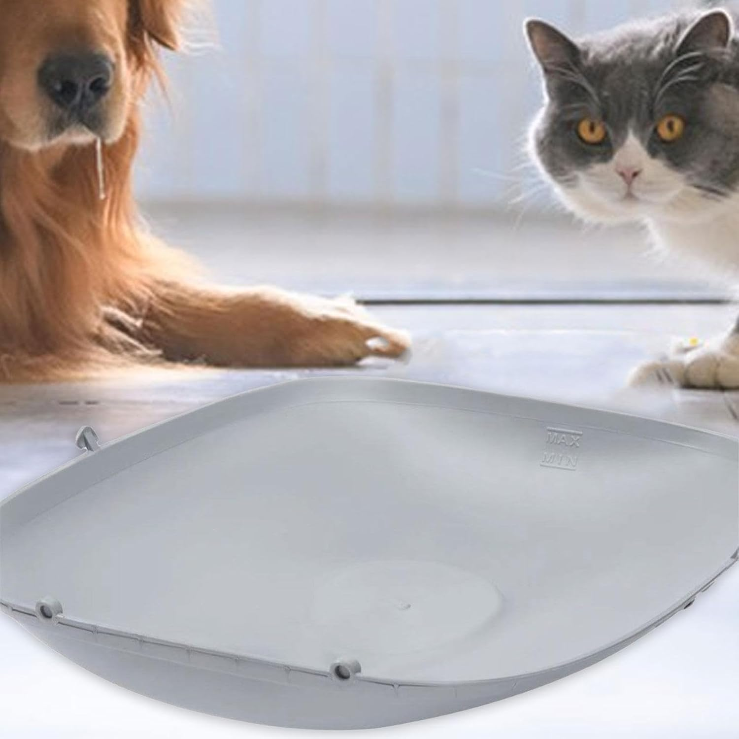Perfk Silicone Litter Pad for Automatic Cat Litter Box Easy to Clean Waterproof Replacement anti Bite Leakproof,Anti Scratch Parts image number 4