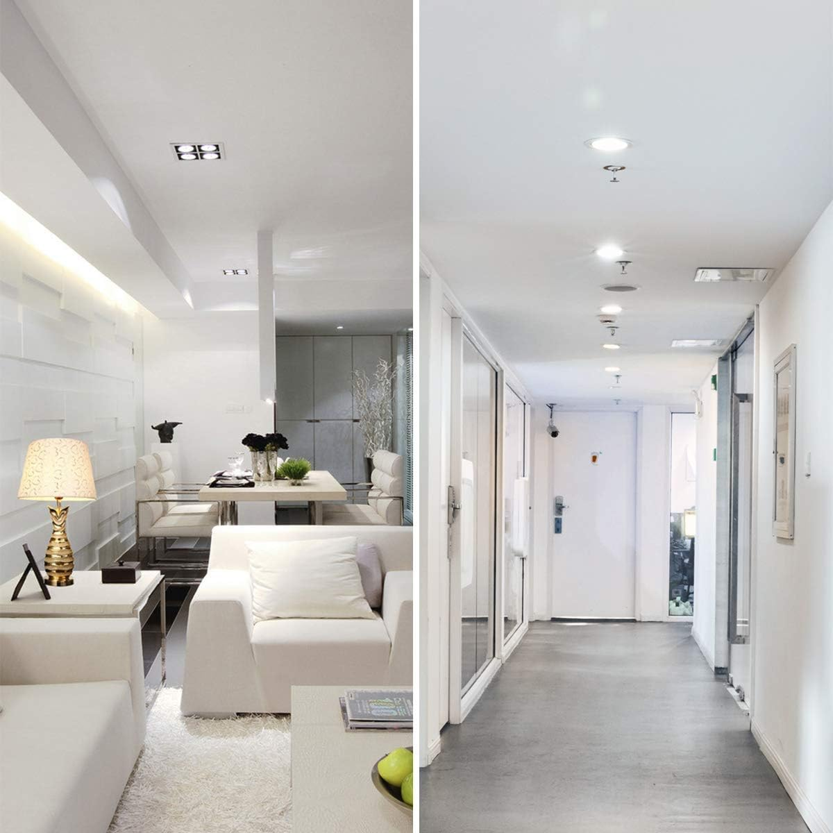 Lepro GU10 LED Bulbs, Cool White 5000K, 4W 345Lm Energy Saving Light Bulbs, 32W Halogen Spotlight Equivalent, 100&deg; Beam Angle, AC 220V-240V, Non-Dimmable, Pack of 5 image number 6