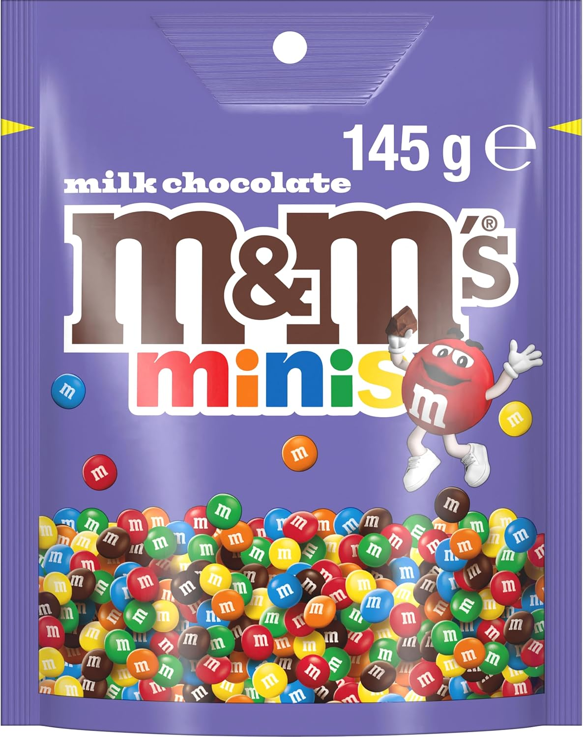 M&M&rsquo;S Minis Bite Size Milk Chocolates Share Bag 145 G image number 1