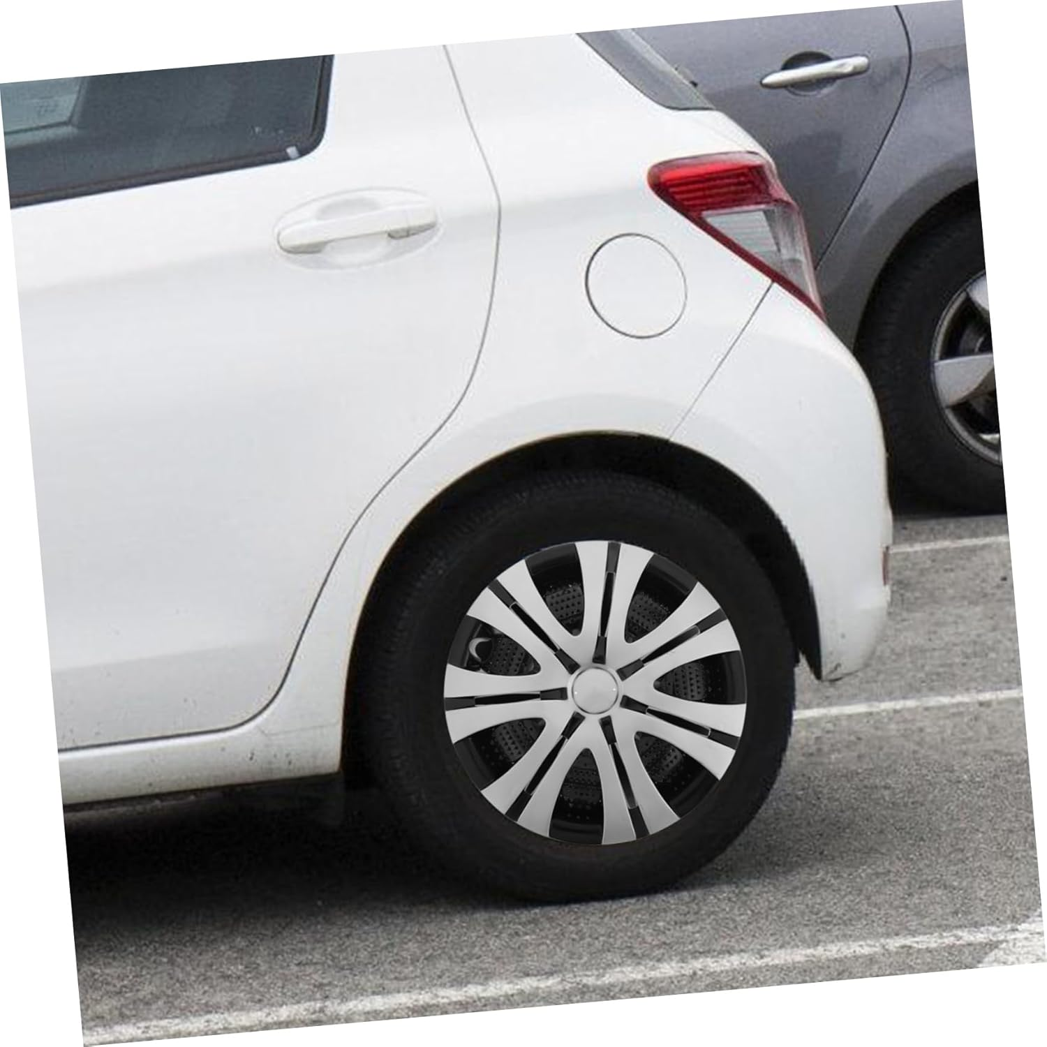 OSOLADY Fashionable Car Wheel Hubcaps Truck Hubcaps Wheel Center Caps for Rims Rim Protector for Car Plastic Cover image number 6