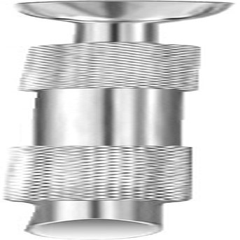 Cuticle Grooming Kit - Nail Pusher Remover, Double Ended Steel Tool | Rust Resistant Metal Finish, Textured Grip Handle, Compact Travel Size with Curved Blade for Fingernail Toenail Manicure Pedicure image number 1