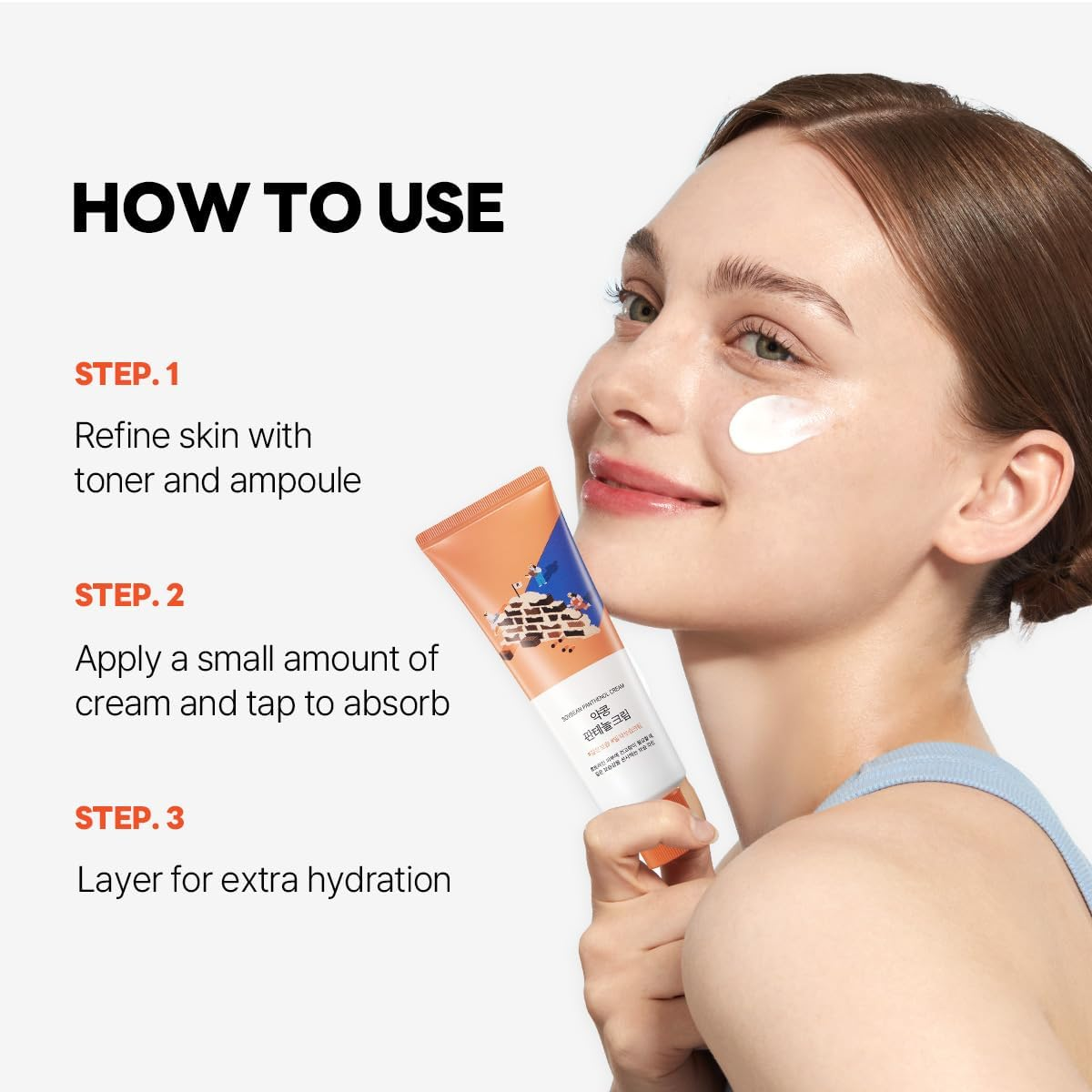 Round Lab Soybean Panthenol Cream 80 Ml image number 4