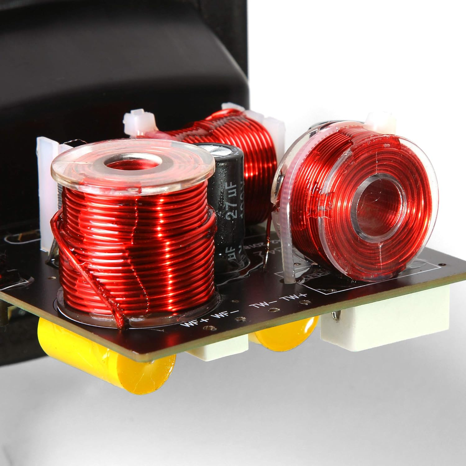 Micca RB42 Reference Bookshelf Speaker with 4-Inch Woofer and Silk Tweeter (Dark Walnut, Pair) image number 1