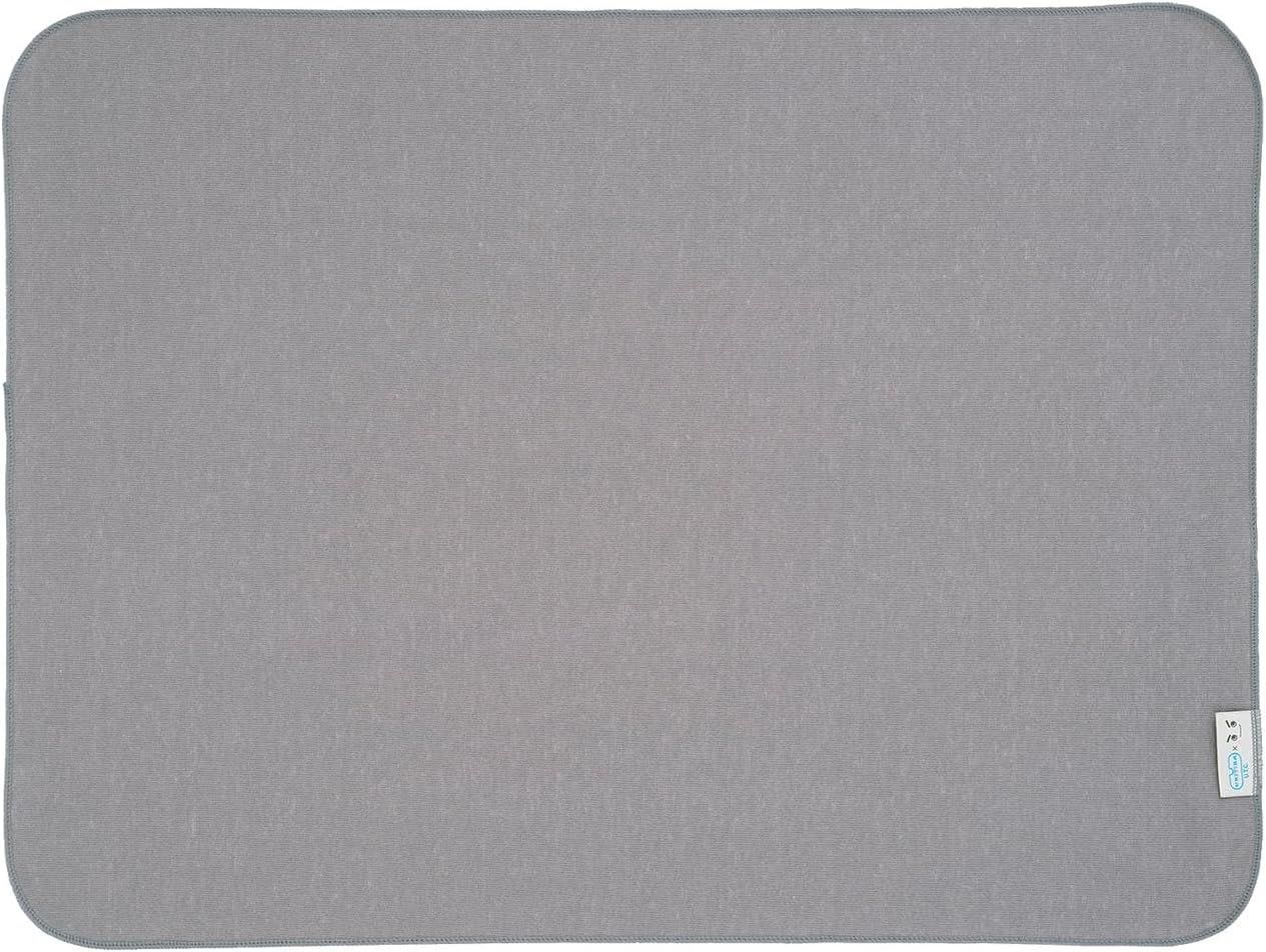 Laughing Shock Ultra Thin Smooth Bath Mat, 17.7 X 23.6 Inches (45 X 60 Cm), Gray/Waterproof, Anti-Slip, Incredibly Thin for Absorption - Beige image number 7