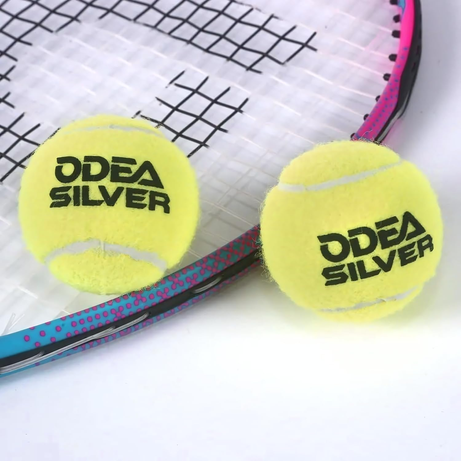 Odea Silver Training Tennis Balls,Good Bounce and Wear-Resistant,Suitable for Advanced Players and Club Training,Ittf Approved image number 5
