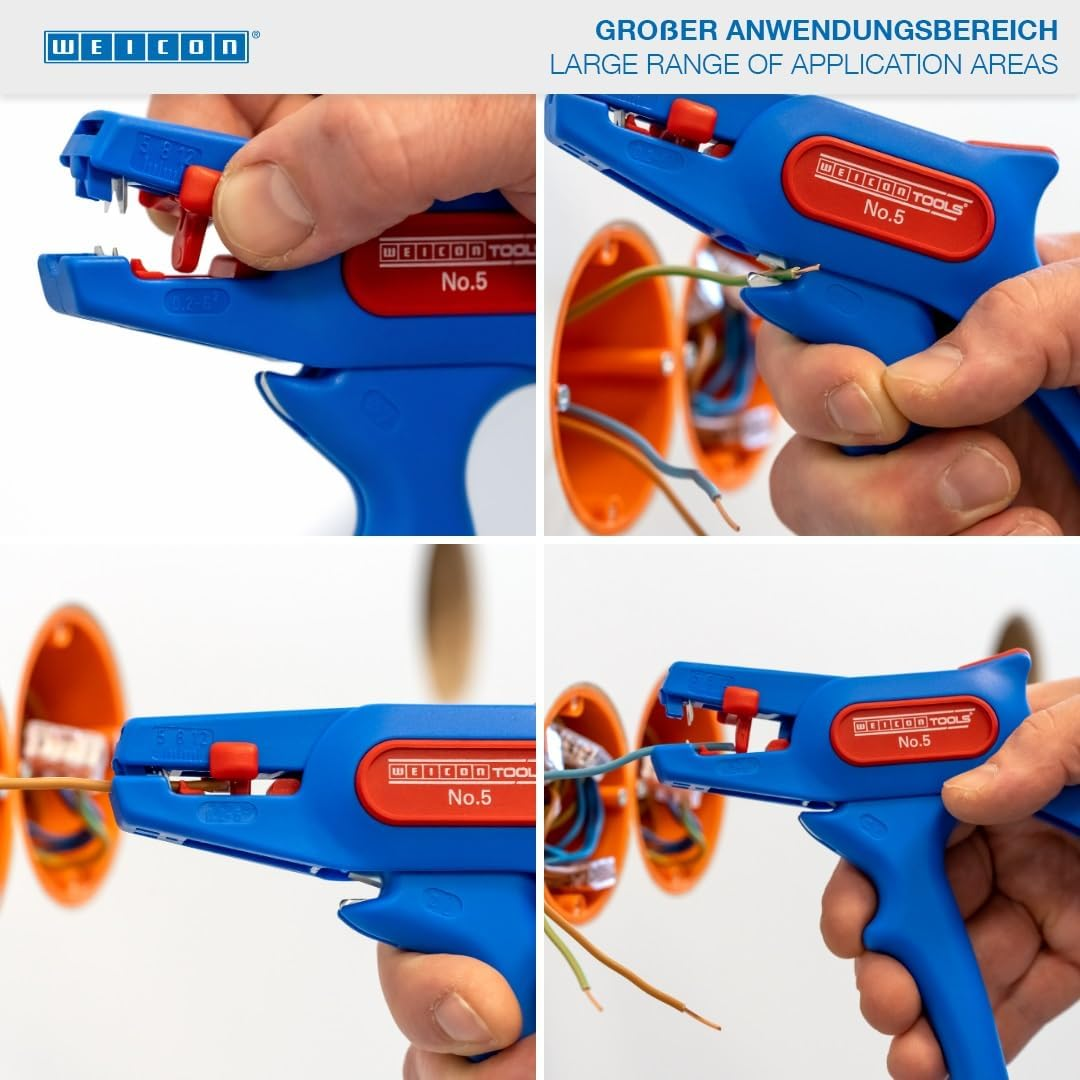 Weicon Adjustable Wire Stripper, No. 5 image number 6