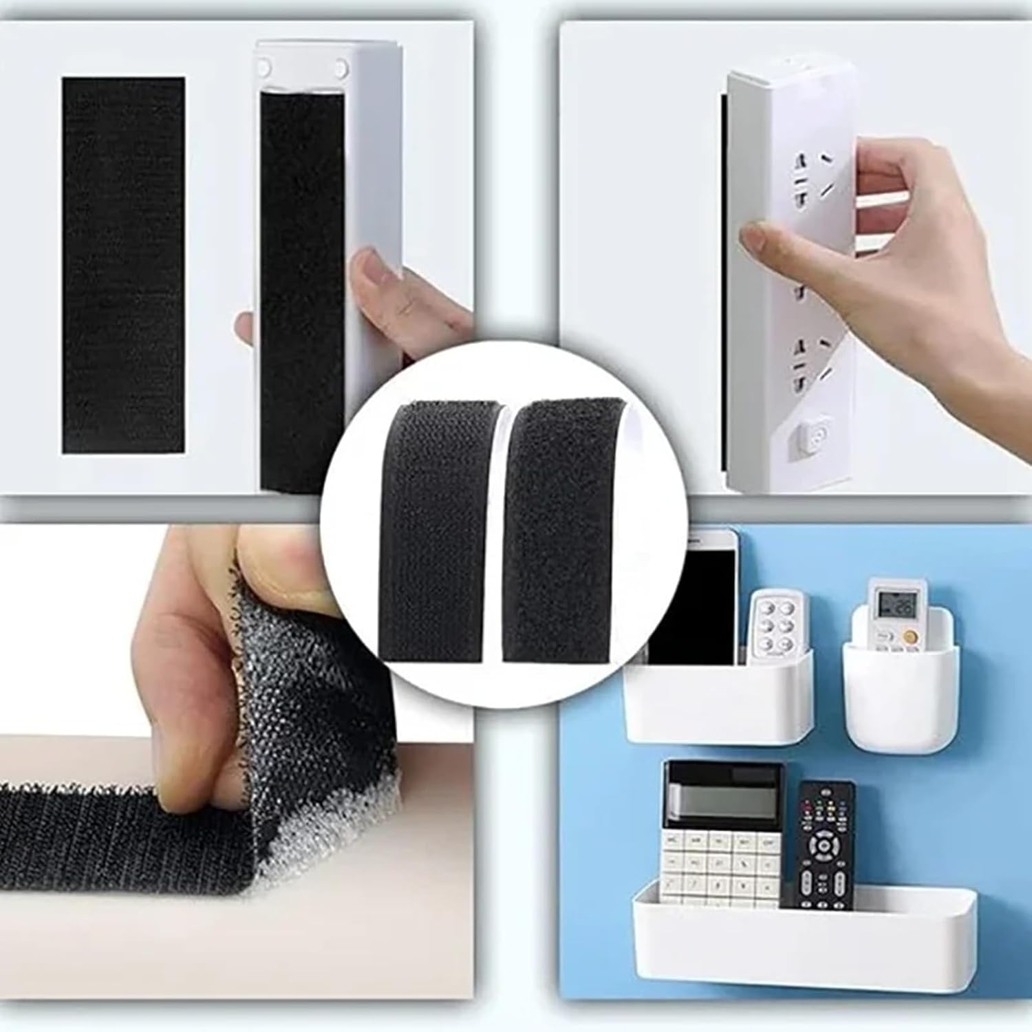 16 Sets Velcro Tape,Velcro Dots for Office, Home Carpet, Sofa Cushion, Etc. Heavy Duty Double Sided Tape (10Cmx 5Cm) image number 3