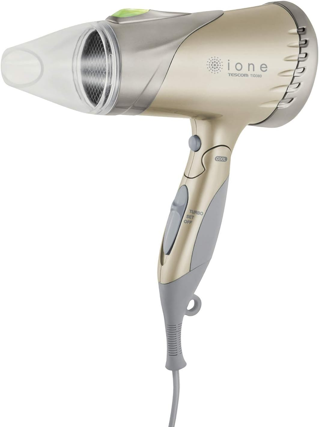 Nobby by TESCOM Ionic Hair Dryer, Gold