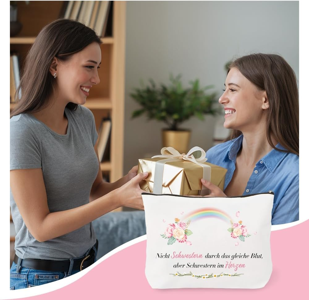 Best Friends, Gift Ideas for Friends, Friends, Gifts, Girlfriends, Gift, Best Friends, Birthday, Best Friend Gifts, Christmas, Cosmetic Bag Bag for Boyfriend, D'Alene To, Cosmeticcase-Freund02 image number 5