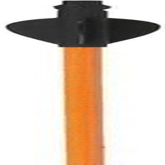 Decathlon Suction Cup Archery Arrows 2-Pack - Discosoft 27 Deep Orange