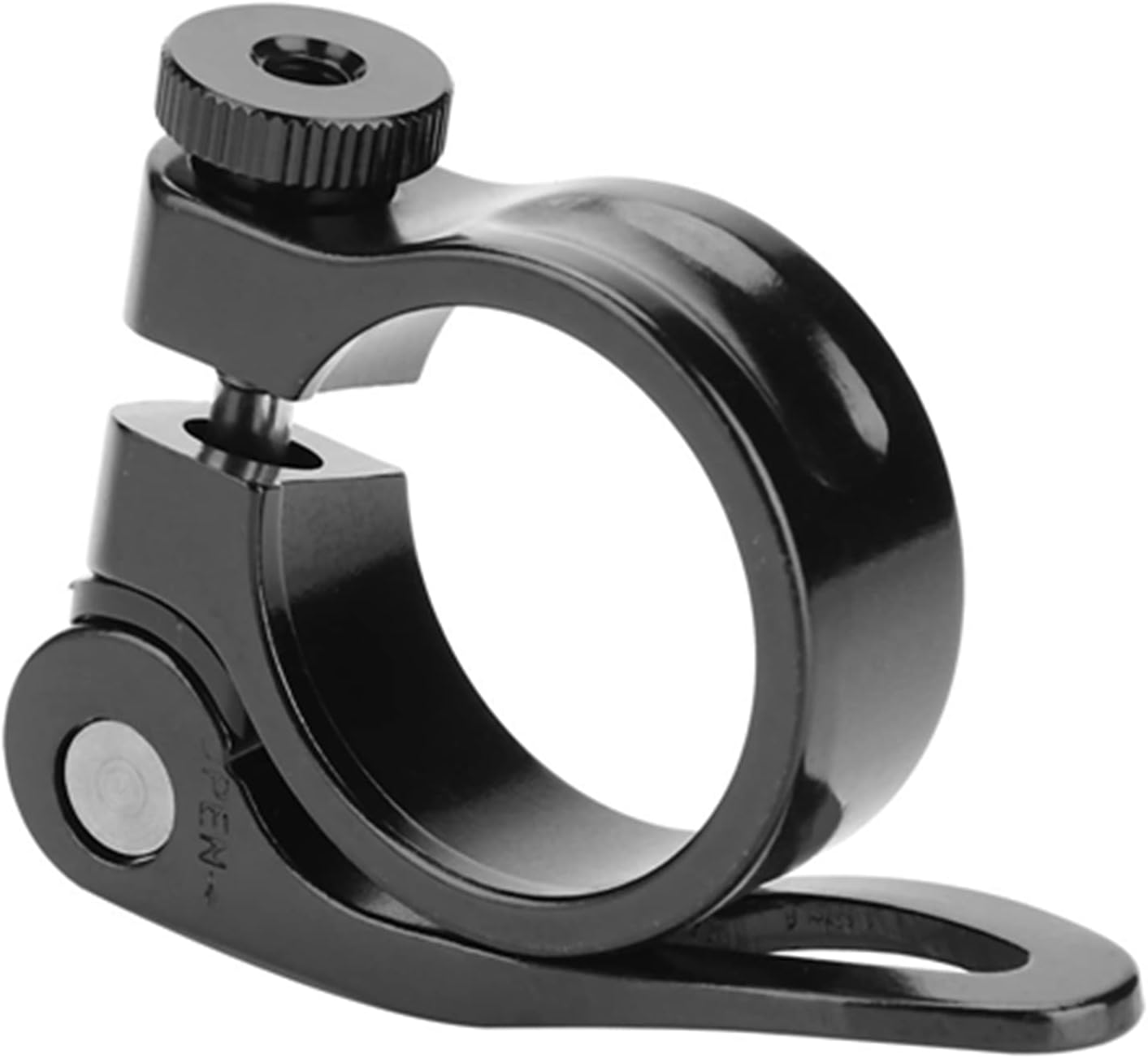 CX-18 Easy Installation Post Clamp for Road Bike Quick Release Seatpost Clamp Black (31.8Mm) - Black image number 6