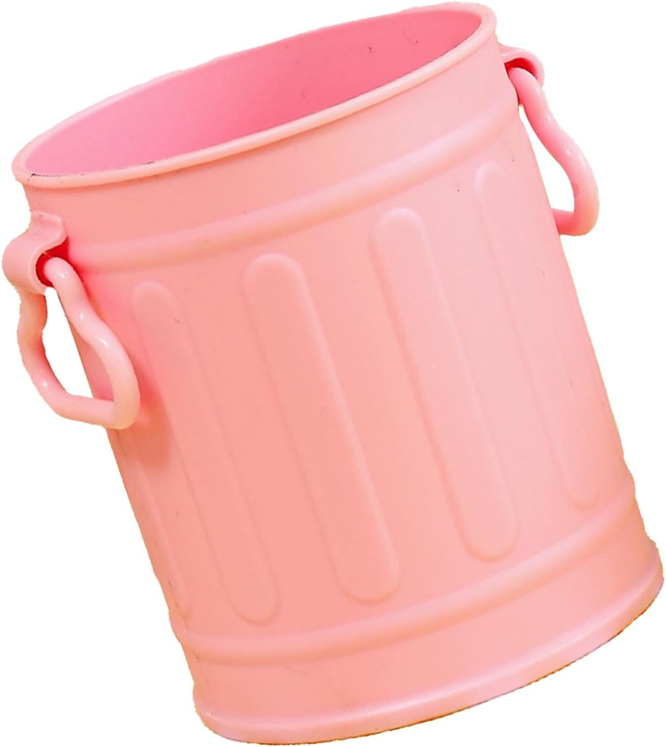 Asixxsix Pen Holder, Plastic Pencil Holder Cute Large Capacity Pen Cup Practical Makeup Brush Cup Versatile Desk Organizer for Office, School, Home and Stationary Supplies (Pink)