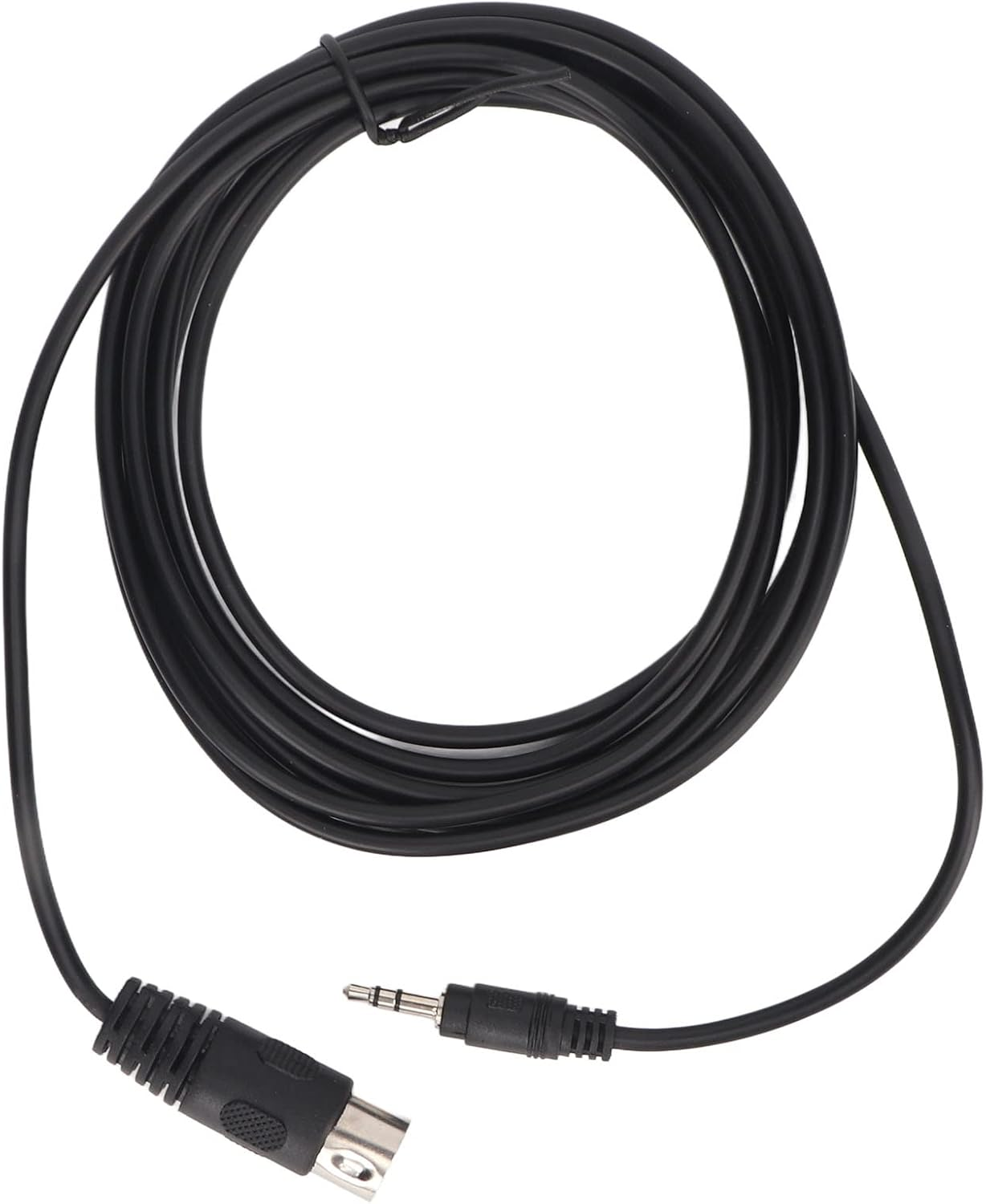 Zopsc Din 8 Pin to 3.5Mm MIDI Cable, 8 Pin Din Male Plug to 3.5Mm Male Audio Adaptercable, TRS Stereo Male Jack Converter Cable for Musical Instrument Sound Equipment (3M/9.8Ft)