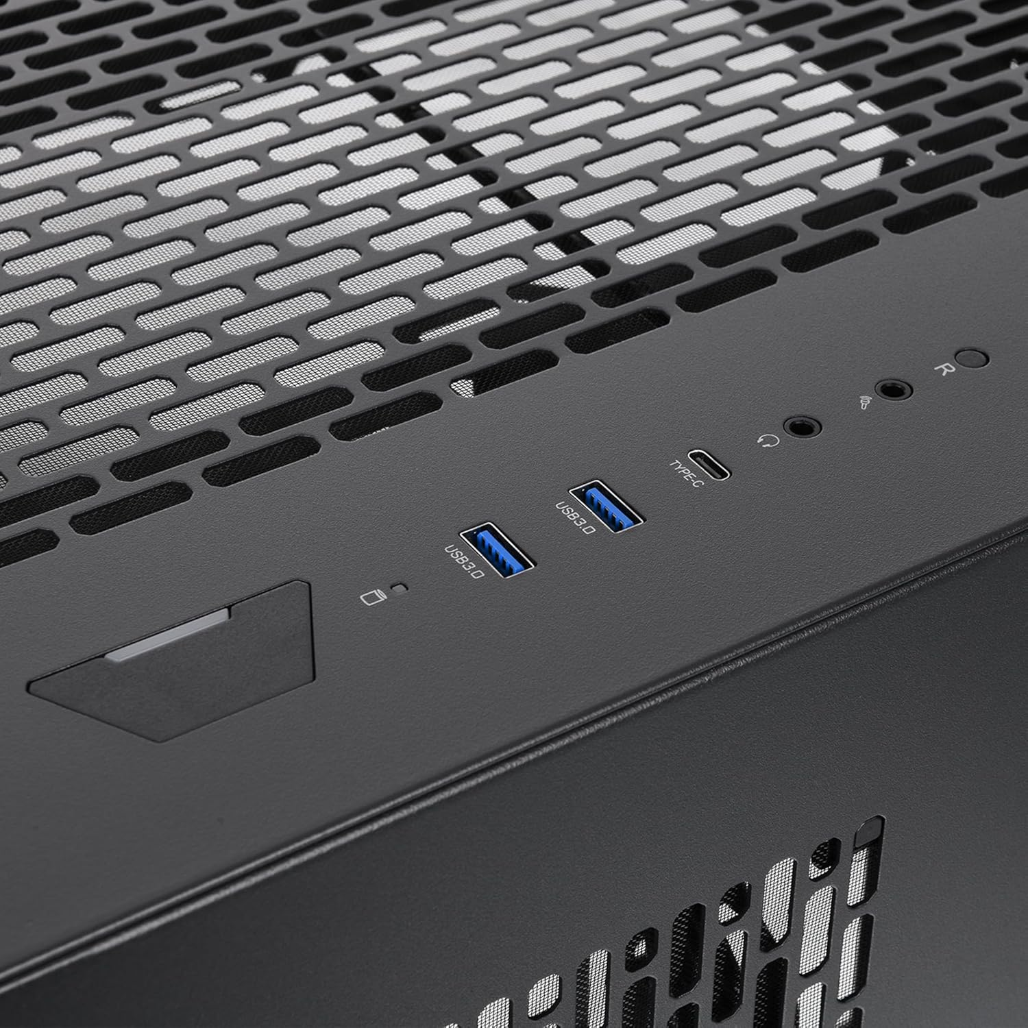 Thermaltake CTE E550 Tempered Glass Dual Chamber Mid Tower Case Black Edition (Supports Hidden Connector M/B), CA-1Z8-00M1WN-00 image number 5