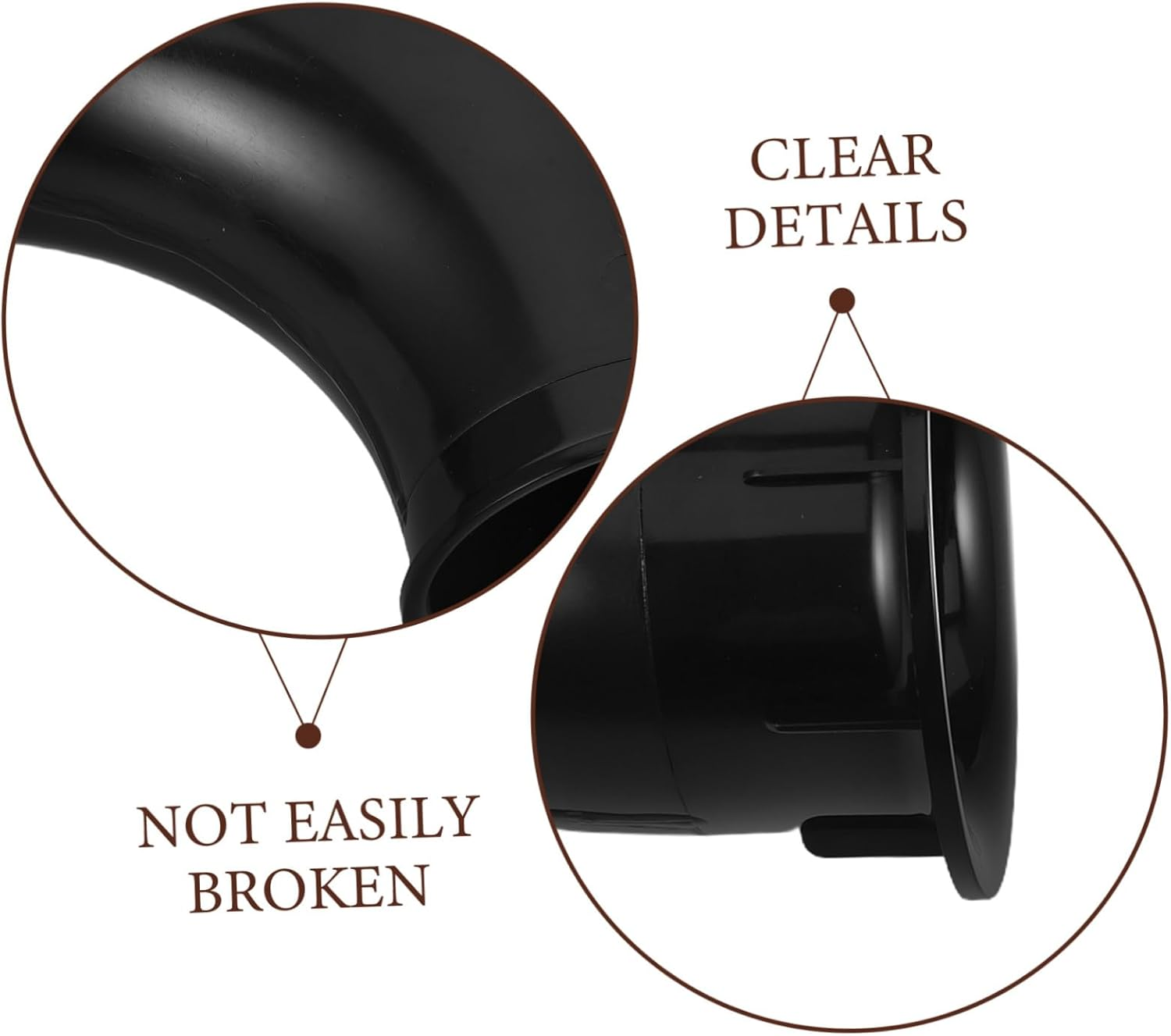 STAHAD 2Pcs Speaker Port Tubes for Car Audio Bass Reflex Vent Plastic Speaker Box Bass Enhancer Subwoofer Cabinet Accessories for Guitar Amp and Home Sound Systems image number 1