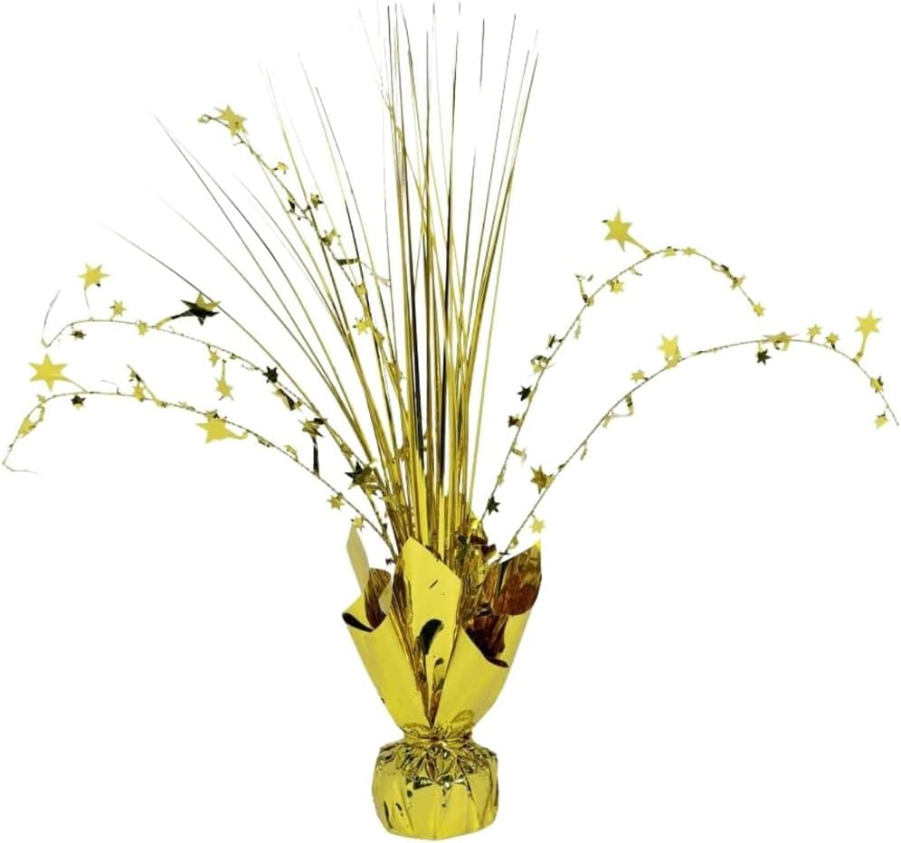 Foil Spray Centrepiece - Gold - Multi, 12" image number 5