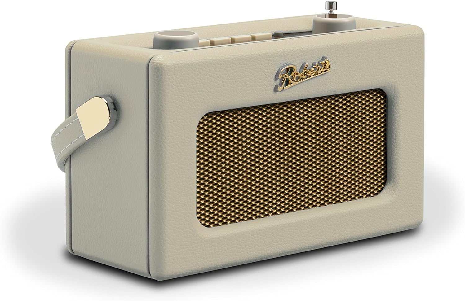 Roberts Rev-Uno Retro DAB+/FM Portable Radio with Bluetooth - Pastel Cream - Sunburst Yellow image number 3