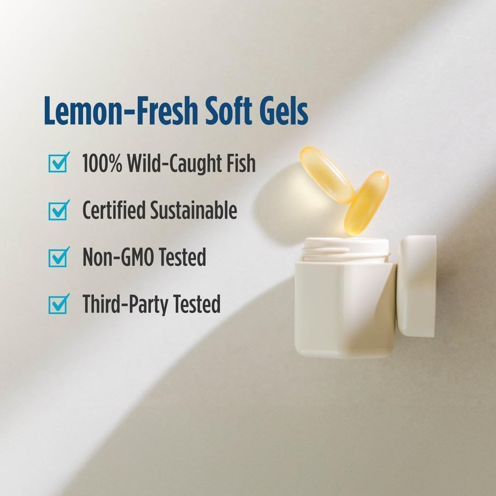 Nordic Naturals - Ultimate Omega-D3, Supports Healthy Bones and Immunity, 120 Soft Gels image number 6