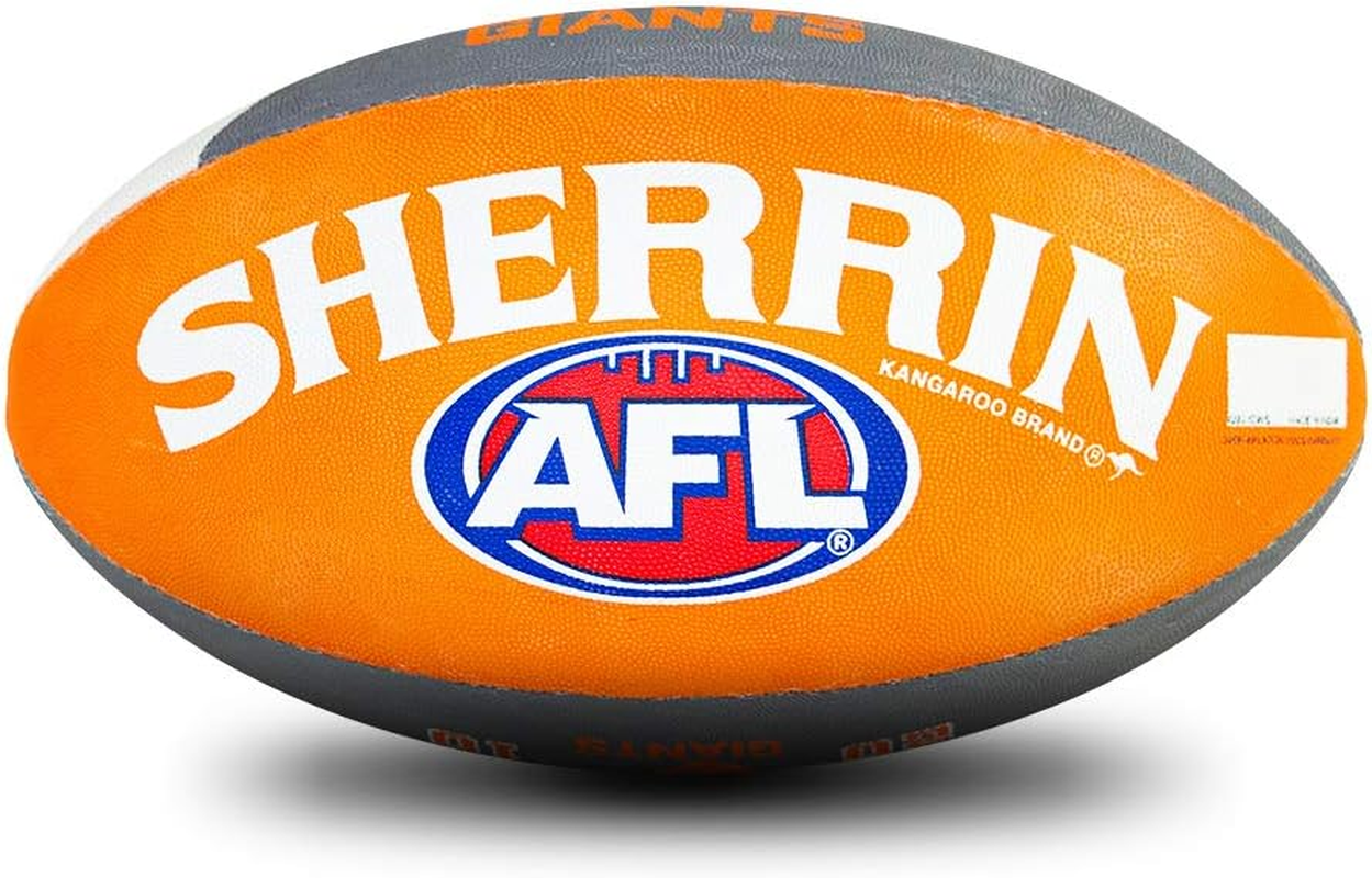 Sherrin GWS Giants AFL Club Football, Size 5 image number 1