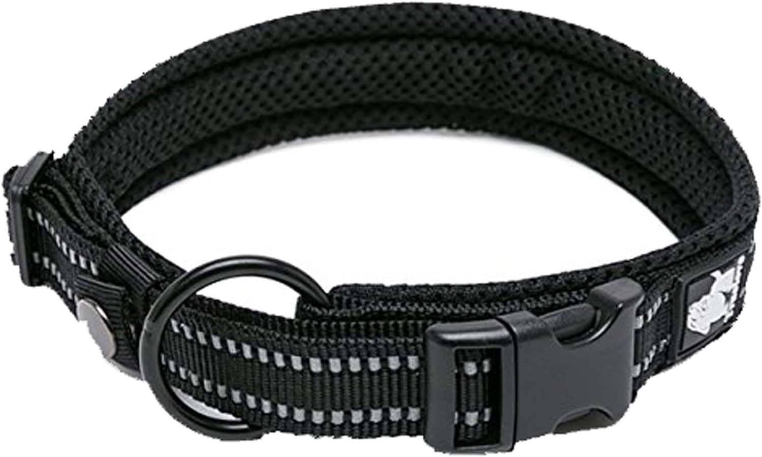 True Love Dog Training Collar TLC5011 Reflective Dog Collars (2XL, Fushcia)