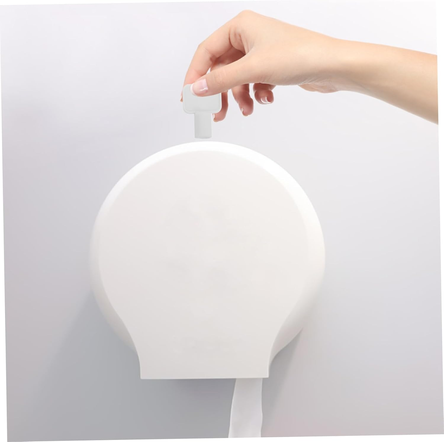 Paper Towel Dispenser Key Replacement for Toilet Paper Key Plastic Bathroom Accessory Tissue Box image number 4