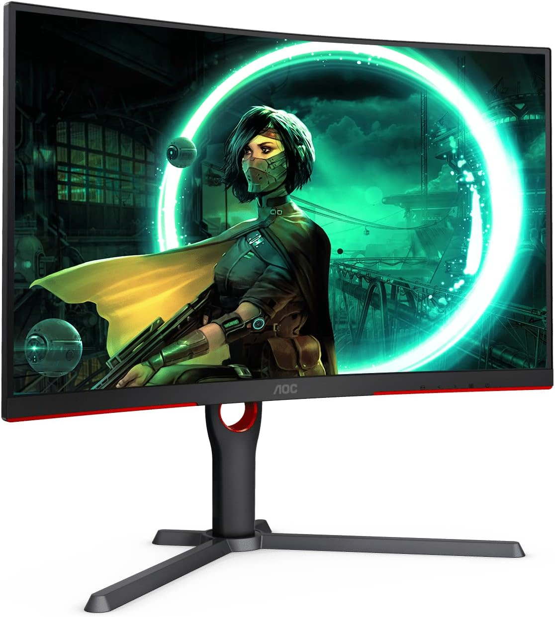 Aoc 27 Inches 2560 &times; 1440 Curved VA Quad HD Gaming Monitor image number 6
