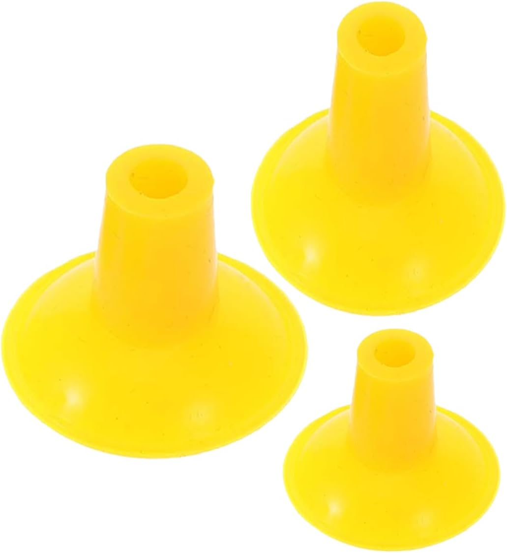 Mikinona 3Pcs Valve Lapping Tool Suction Plates Automotive Engine Valve Maintenance Pneumatic Grinding Bowl Kit image number 4