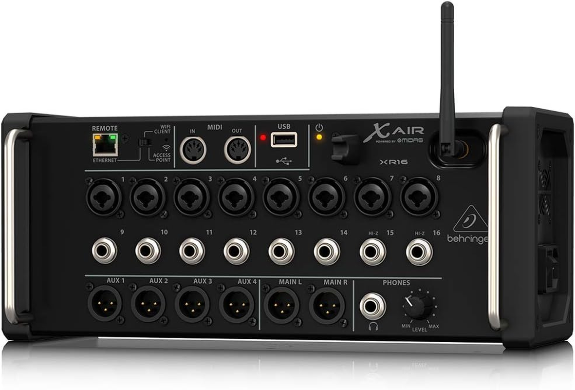 Behringer X Air XR16 Tablet-Controlled Digital Mixer image number 1