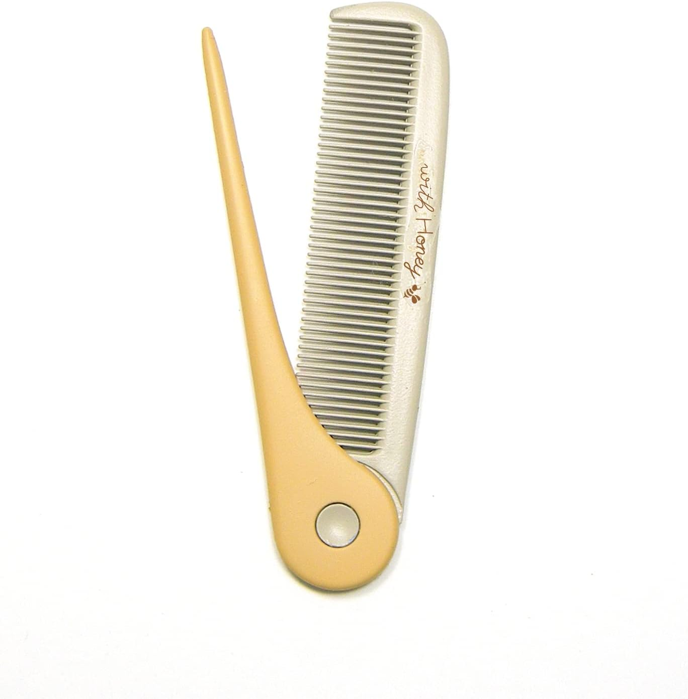 Ikemoto Brush Industries HO-50 Comb with Honey Ingredients, Portable Set Comb, Made in Japan image number 1