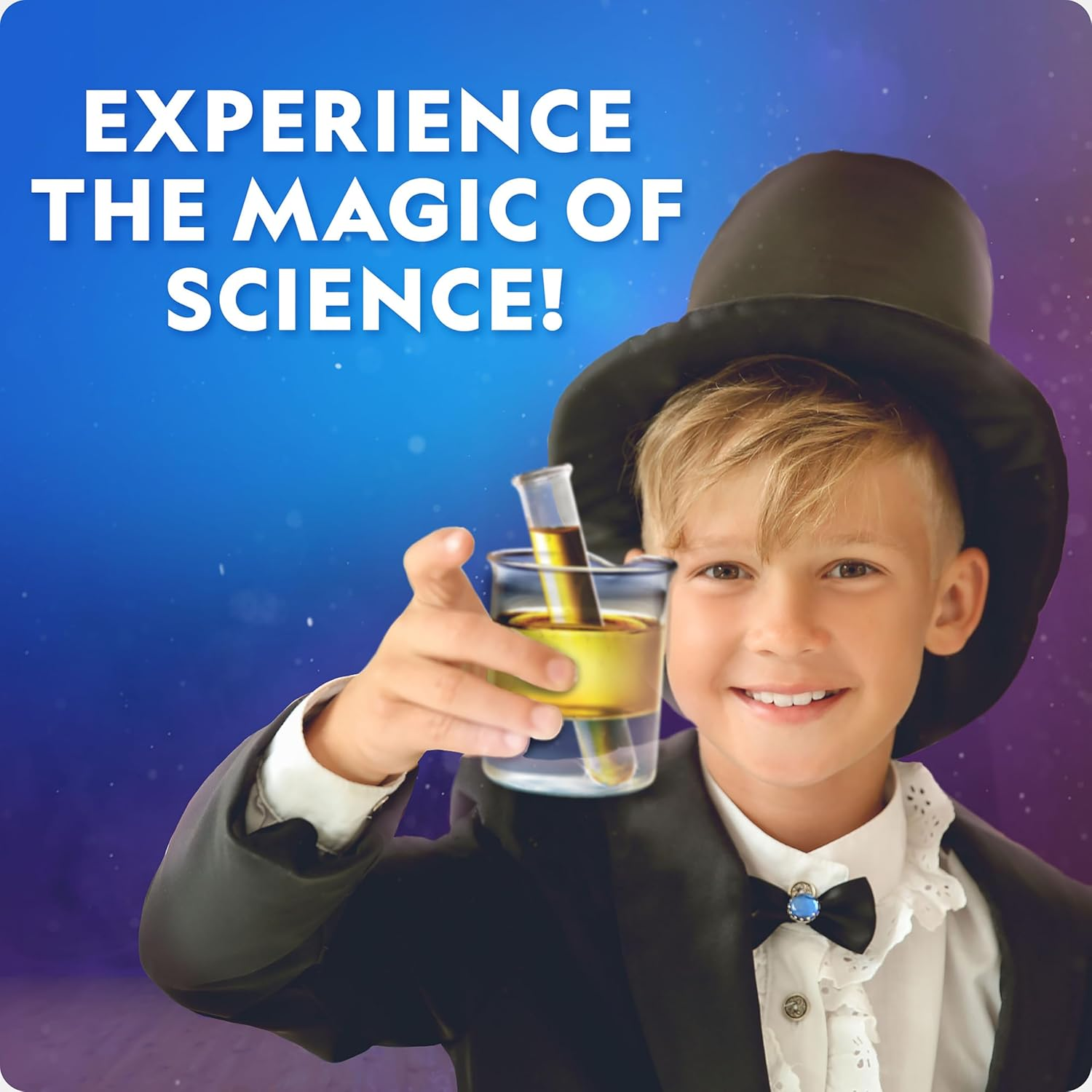 National Geographic Science Magic Kit &ndash; Science Kit for Kids with 100+ Unique Experiments and Magic Tricks, Chemistry Set and STEM Project, Kids Gifts image number 6