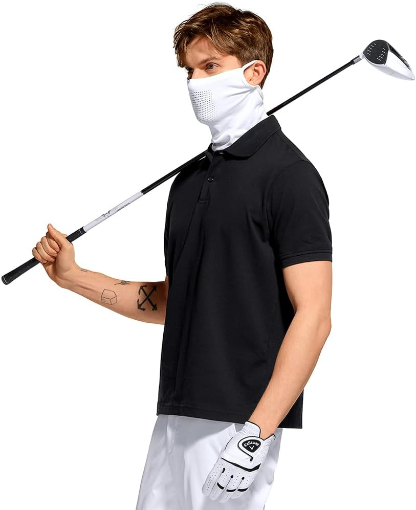 TSLA Unisex Lightweight Breathable Face Cover, UV Protection Moisture Wicking Headwear for Outdoor Sports Running, Hiking, Cycling