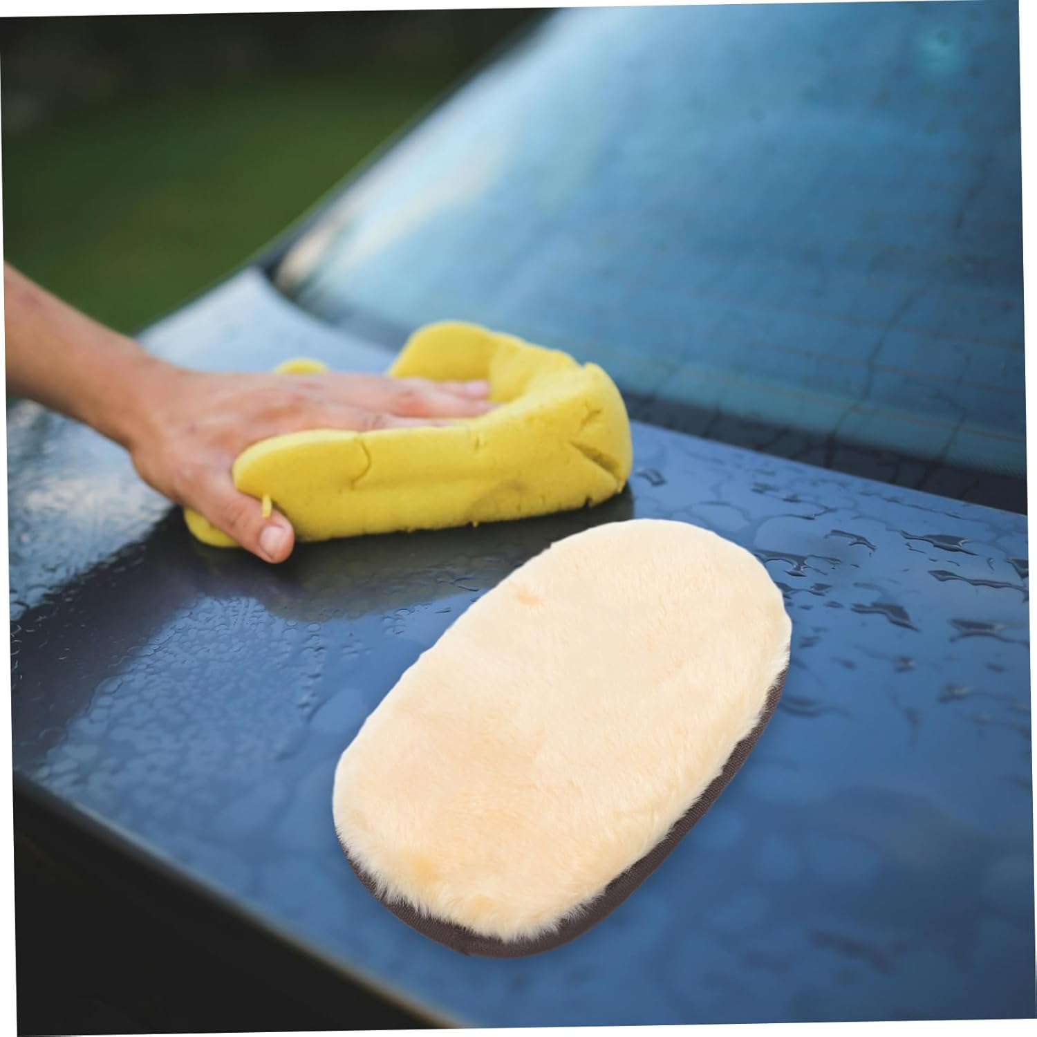 LOORGVEL Car Wash Mitt Wash Mitts Automotive Car Washing Cleaning Glove Exterior Care Products Cleaning and Dusting image number 5
