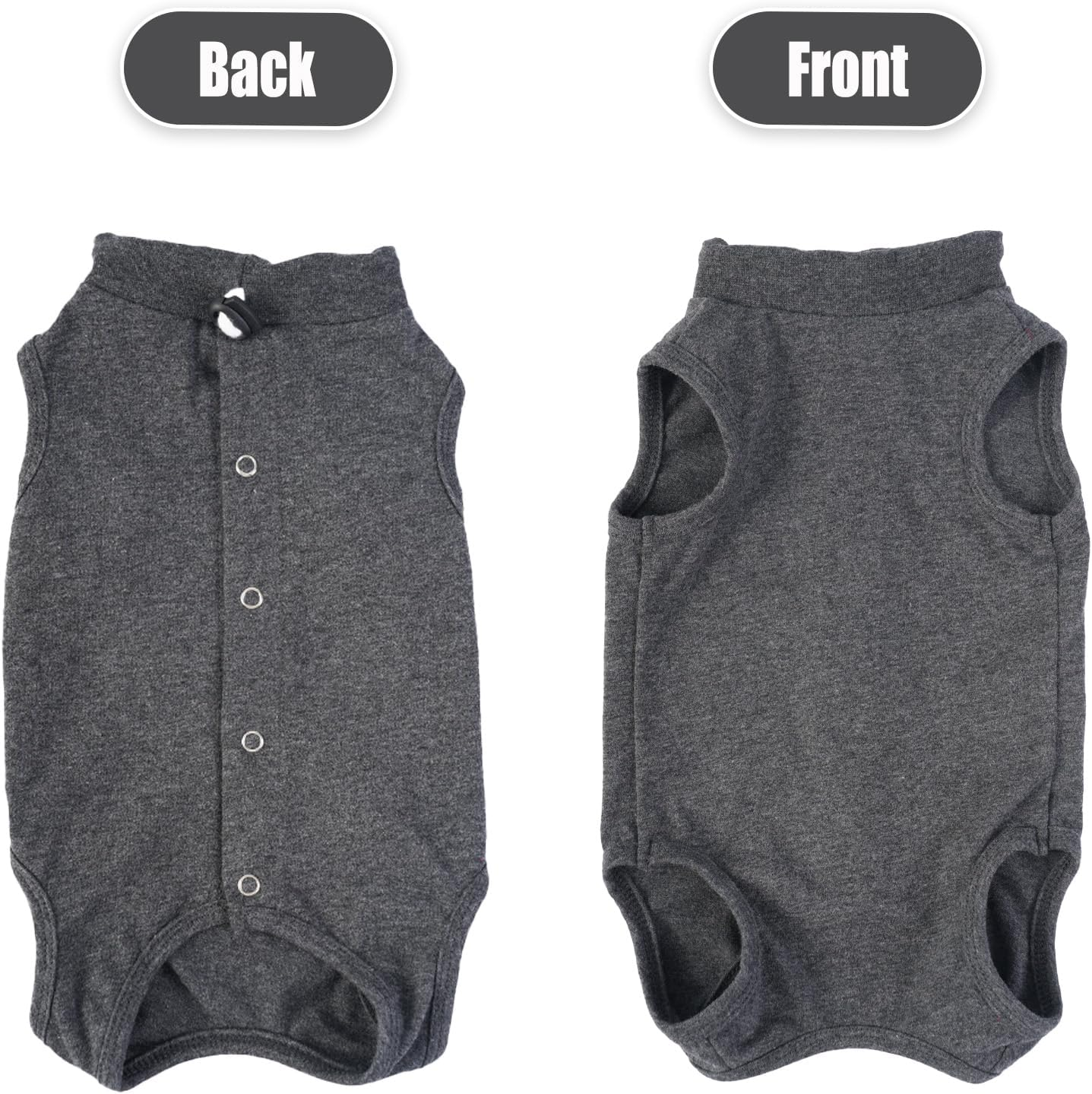 Axcimond Cat Body Surgery Leak Protection Cat Body Operation Castration Body for Cats after Surgery Castration Cat Suit Cat Clothing Surgical Body Cat Collar Alternative image number 4