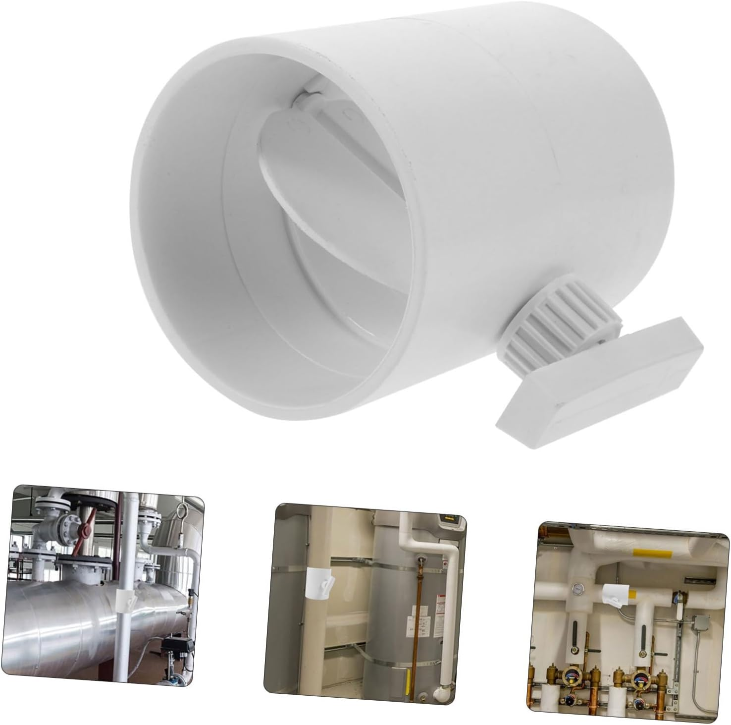 Regulating Valve Manual Damper Airflow Control Industrial Commercial Hospital Use image number 5