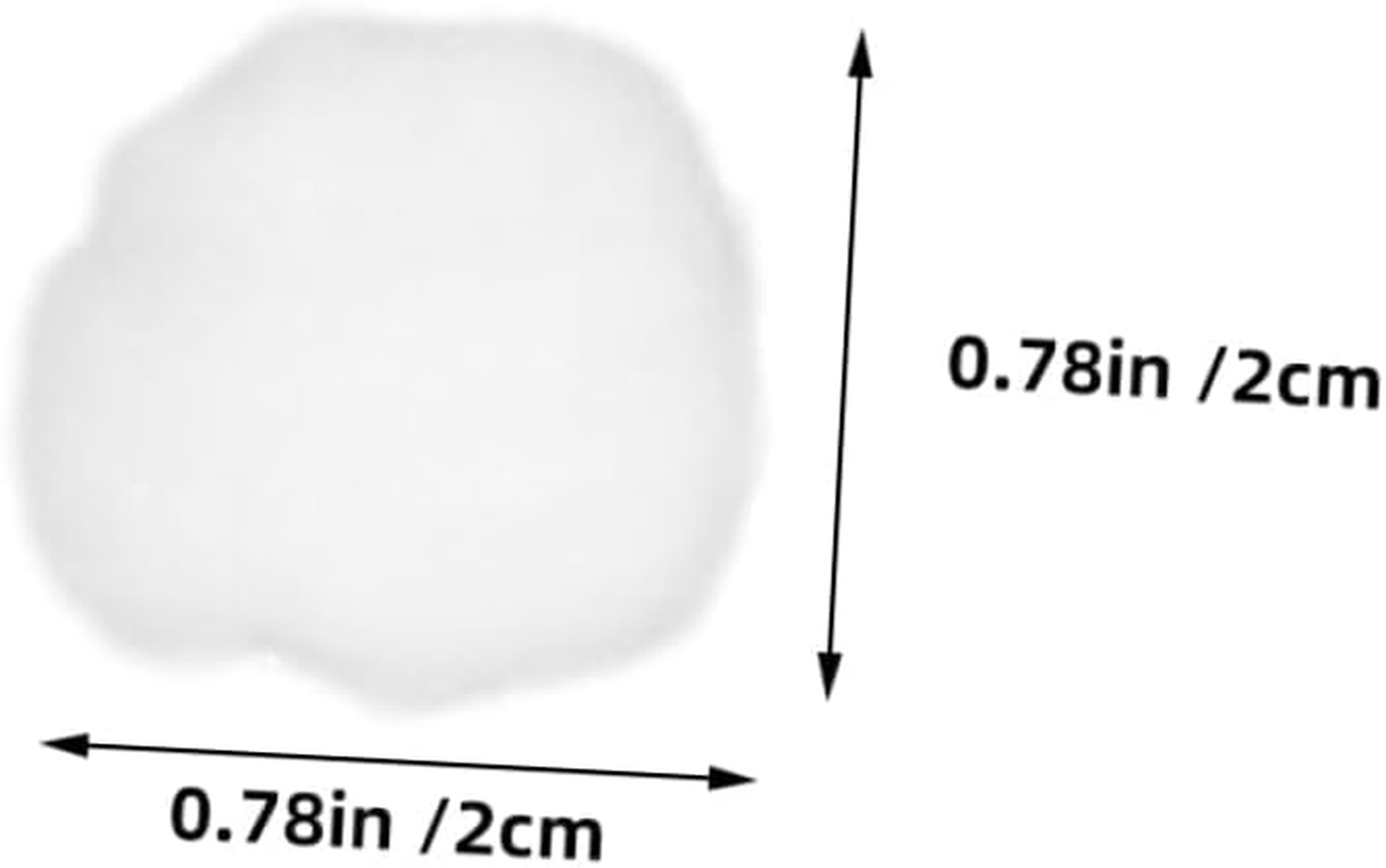 Nail Cotton Balls for Nail Polish Remover 3 Bags Absorbent Cotton Balls Suitable for Home and Salon Use image number 2