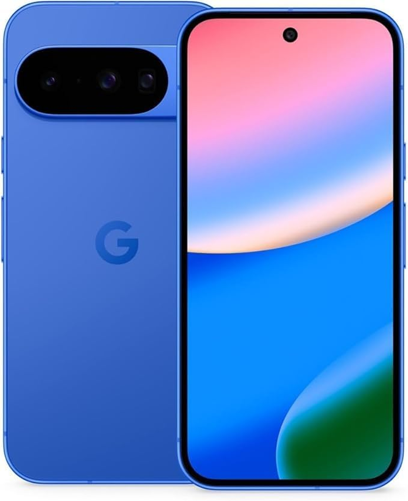 Google Pixel 10 - Unlocked Android Smartphone with Gemini, Advanced Triple Rear Camera, 24+ Hour Battery and 6.3" Actua Display - Obsidian, 128GB