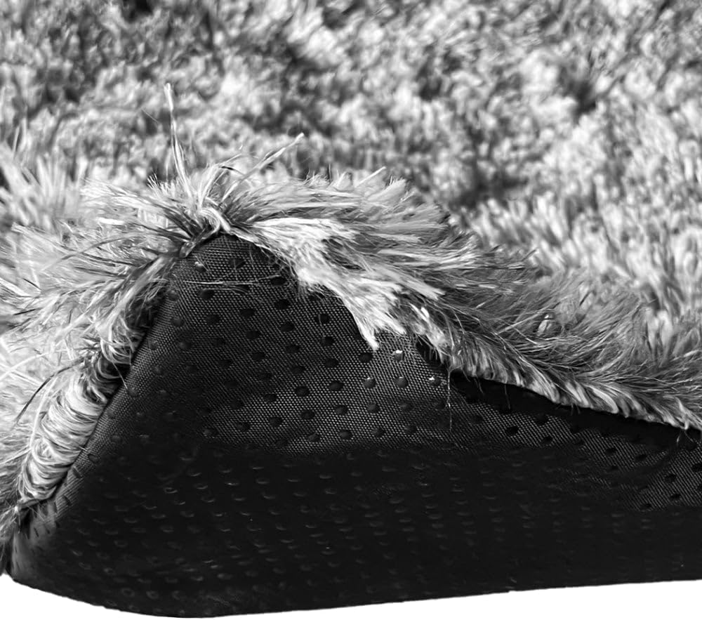 Pawz Dog Mat Pet Cat Calming Bed Memory Foam Orthopedic Removable Cover Washable (S(78Cm X 52Cm X 11Cm), Charcoal), Anti-Slip Waterproof Underside Memory Cotton Puppy Pads, Zipper Machine Washable image number 6