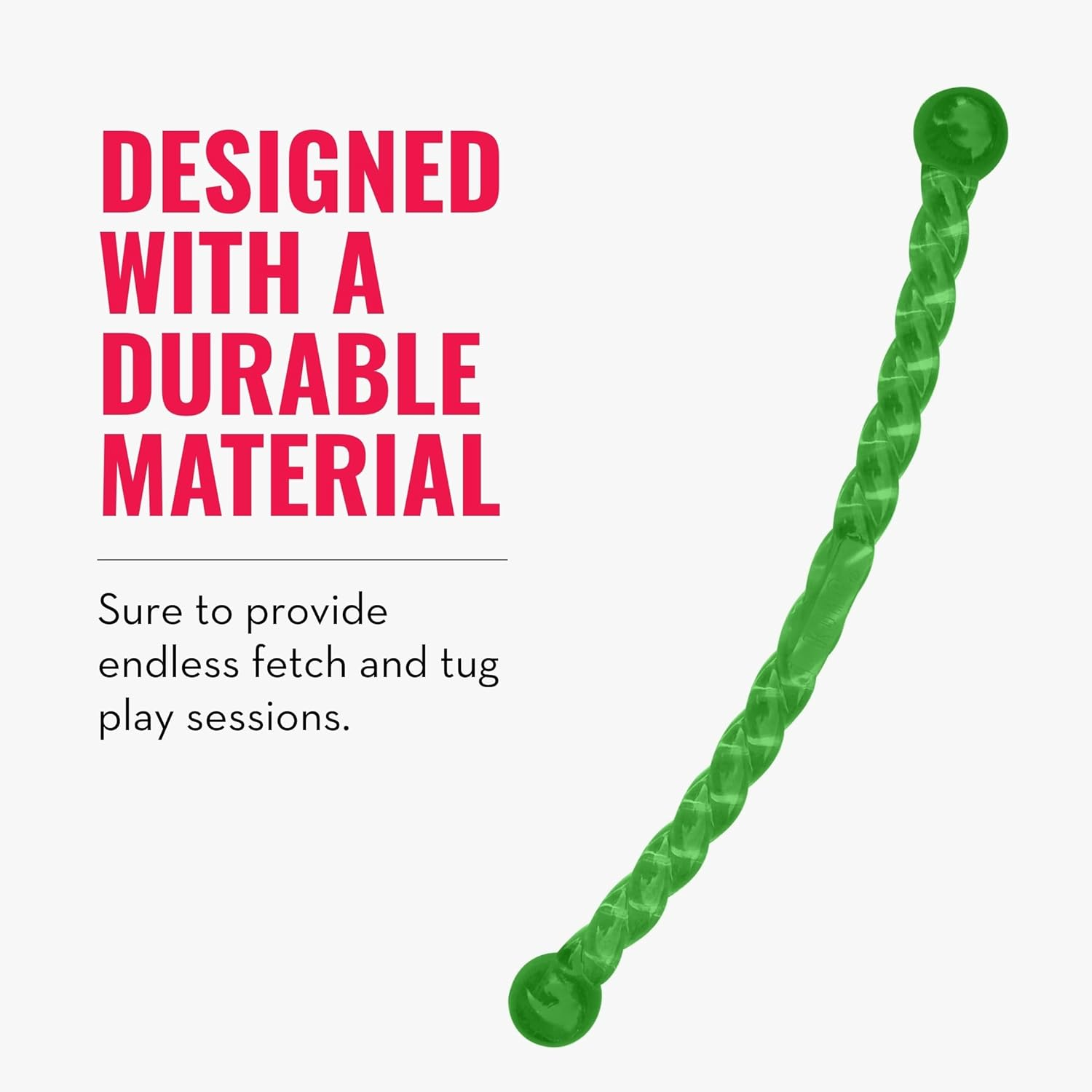 KONG - Safestix - Strong and Flexible Dog Fetch Toy with Safe, Durable Materials - for Medium Dogs image number 2